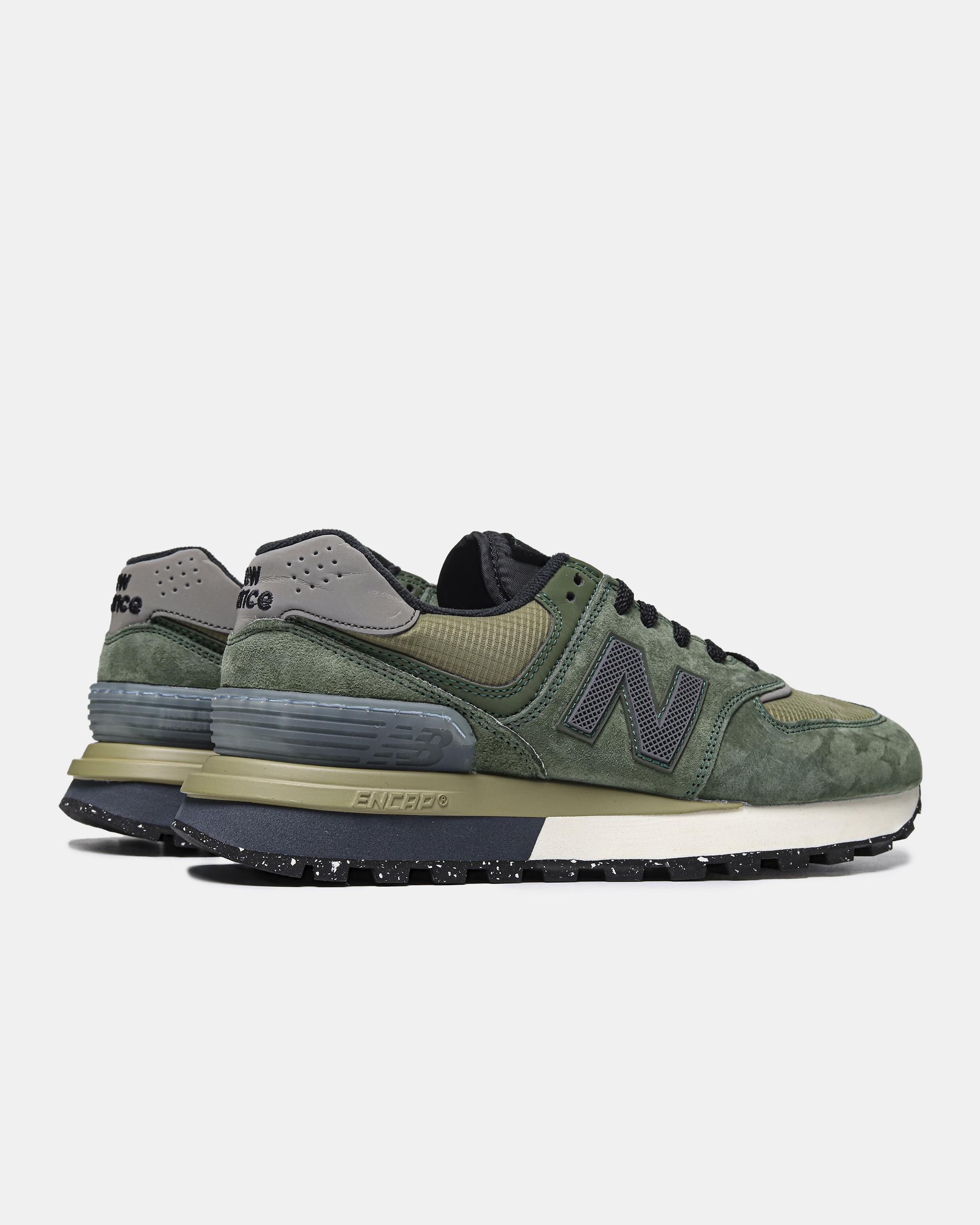 New Balance 574 x Stone Island Green Black - изображение 7