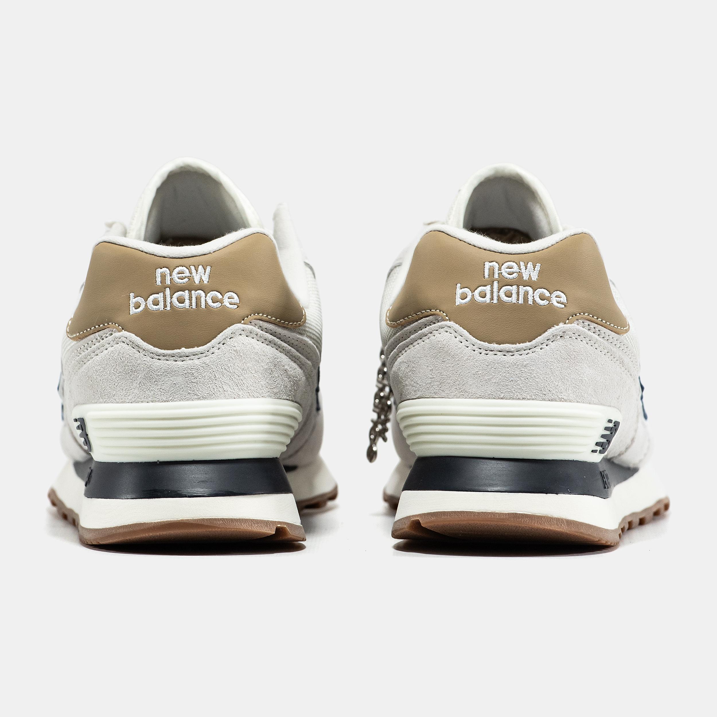 New Balance 574 Beige Navy Brown - изображение 5
