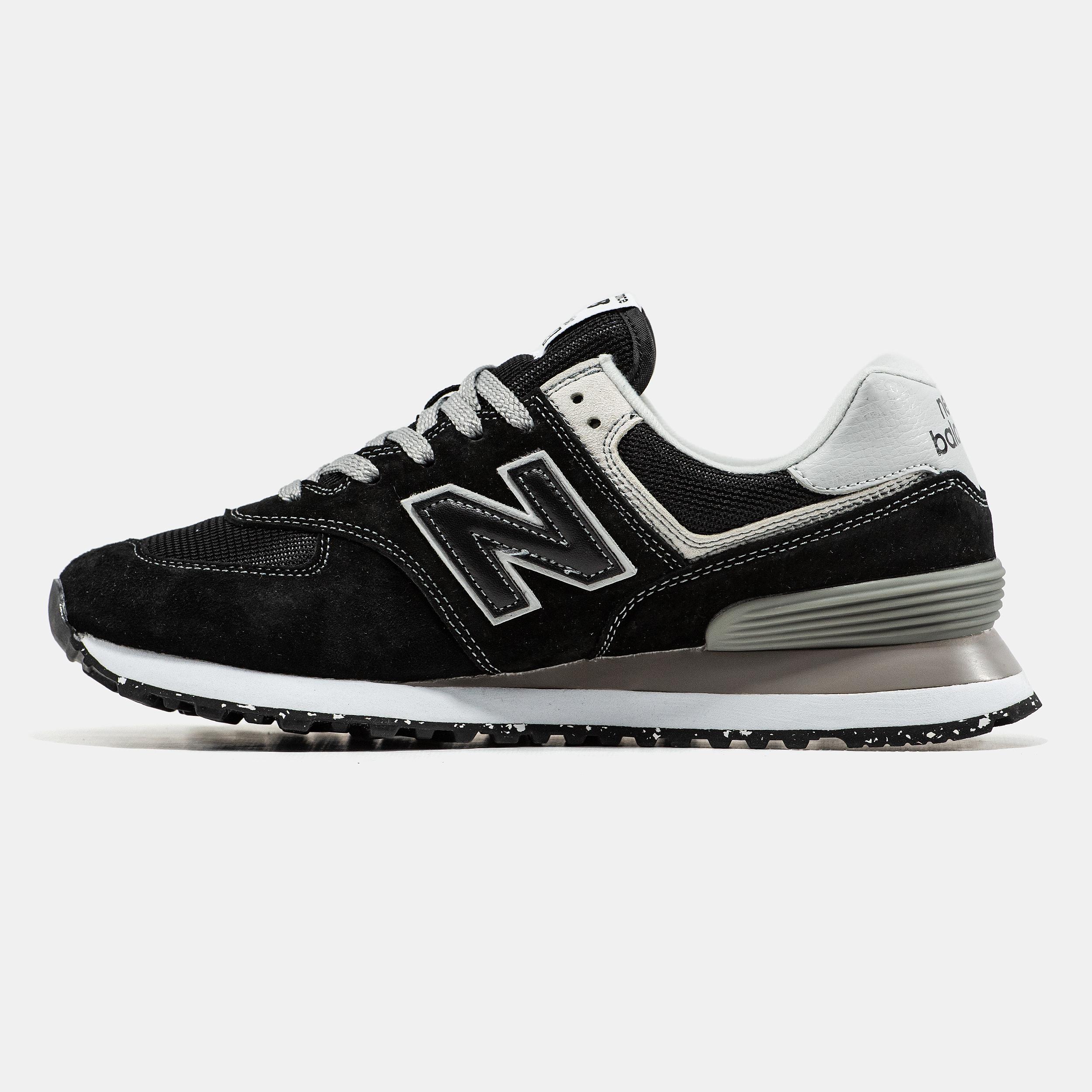 New Balance 574 Triple Contrast Black - изображение 2