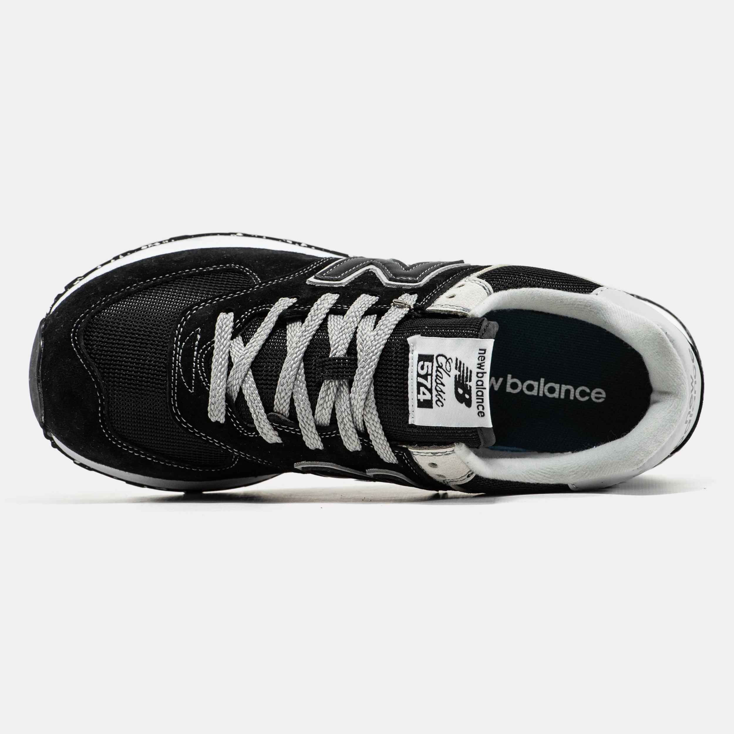 New Balance 574 Triple Contrast Black - изображение 3