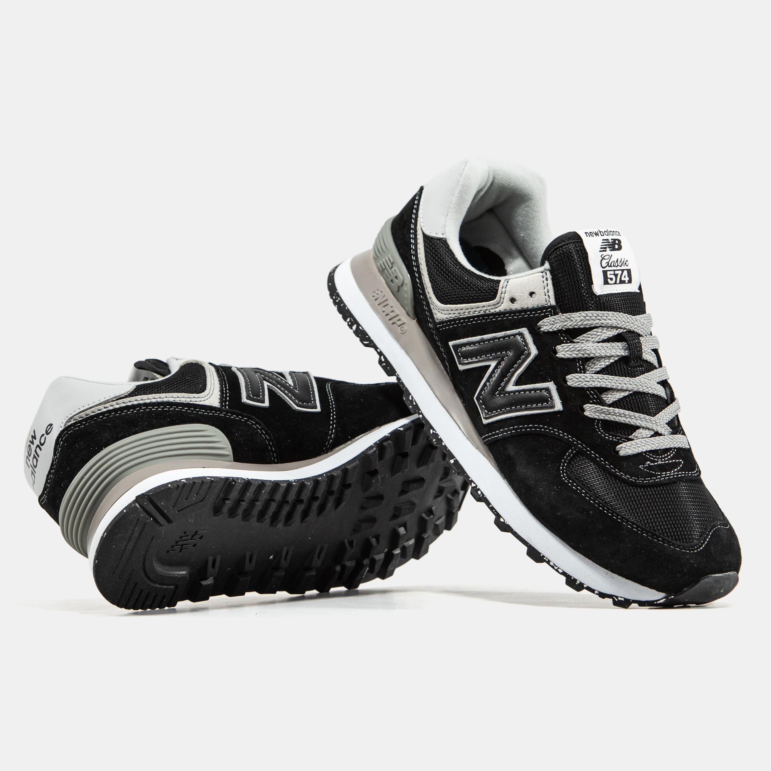 New Balance 574 Triple Contrast Black - изображение 7