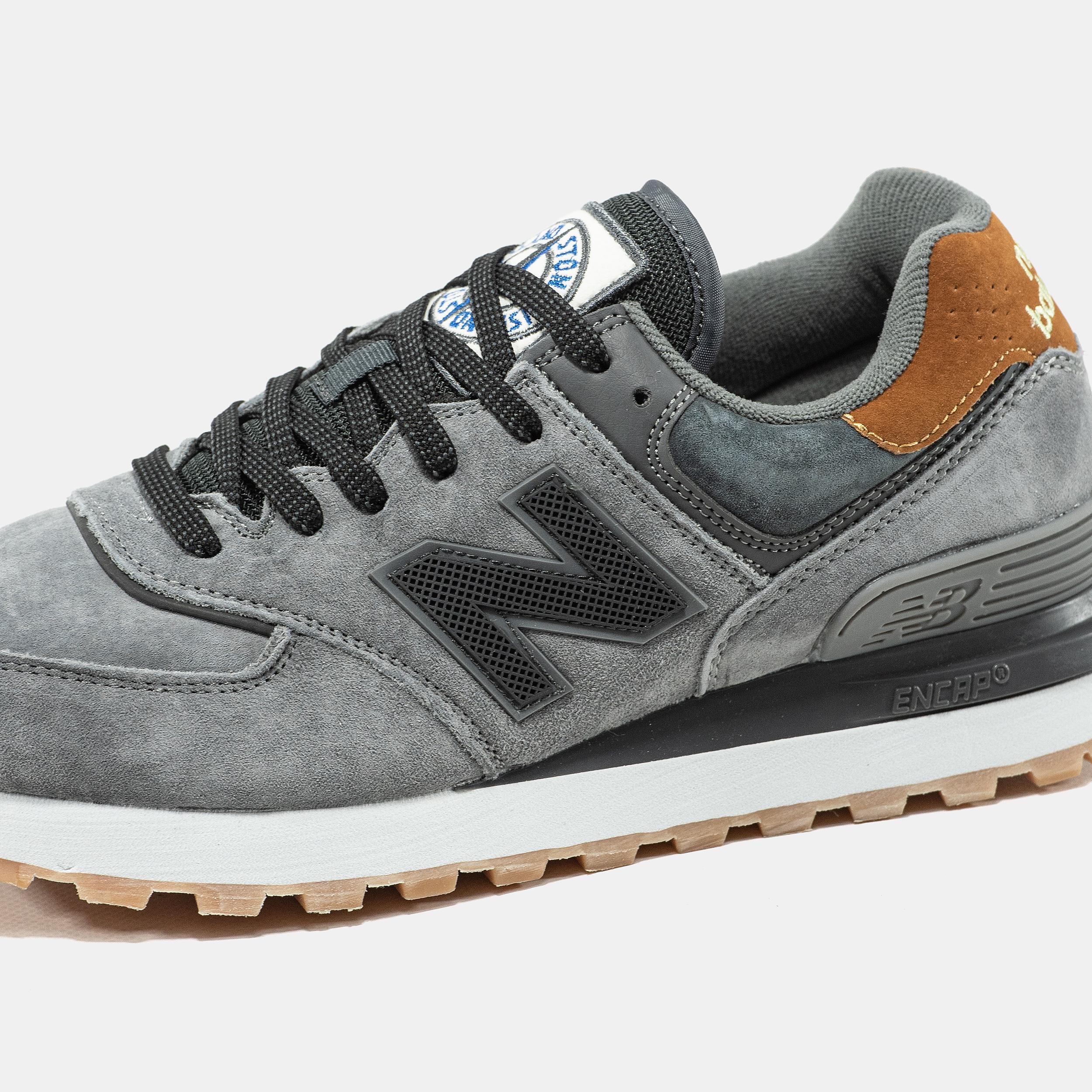 New Balance 574 Stone Island Grey Brown - изображение 8