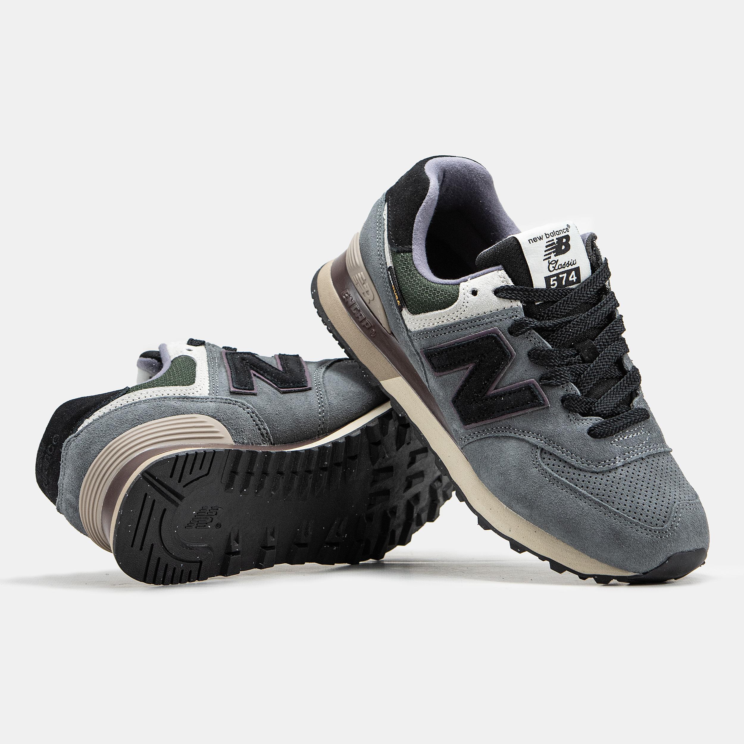 New Balance 574 Cordura Grey Black Green - изображение 5
