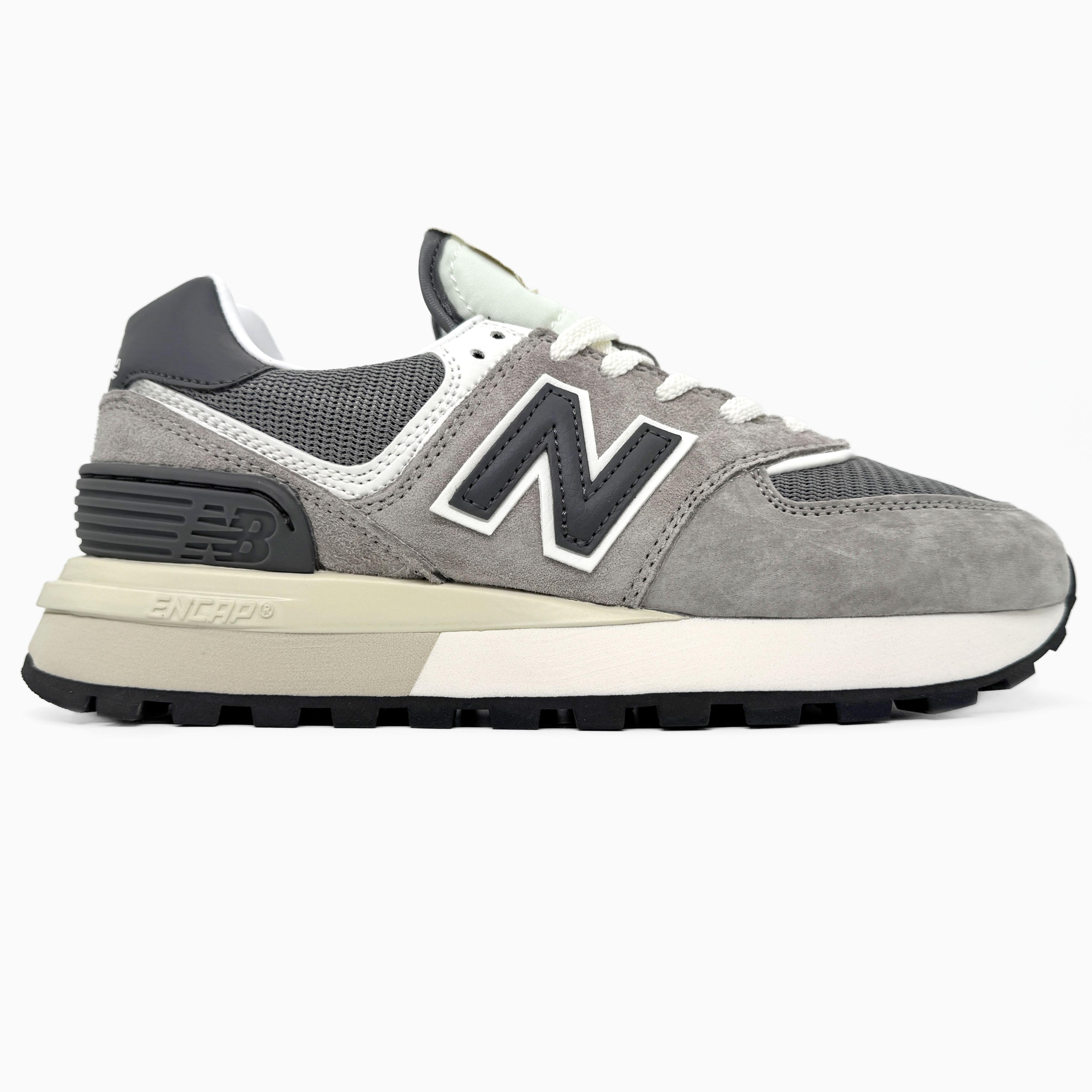 New Balance 574 Legacy Grey Black Cream - изображение 1