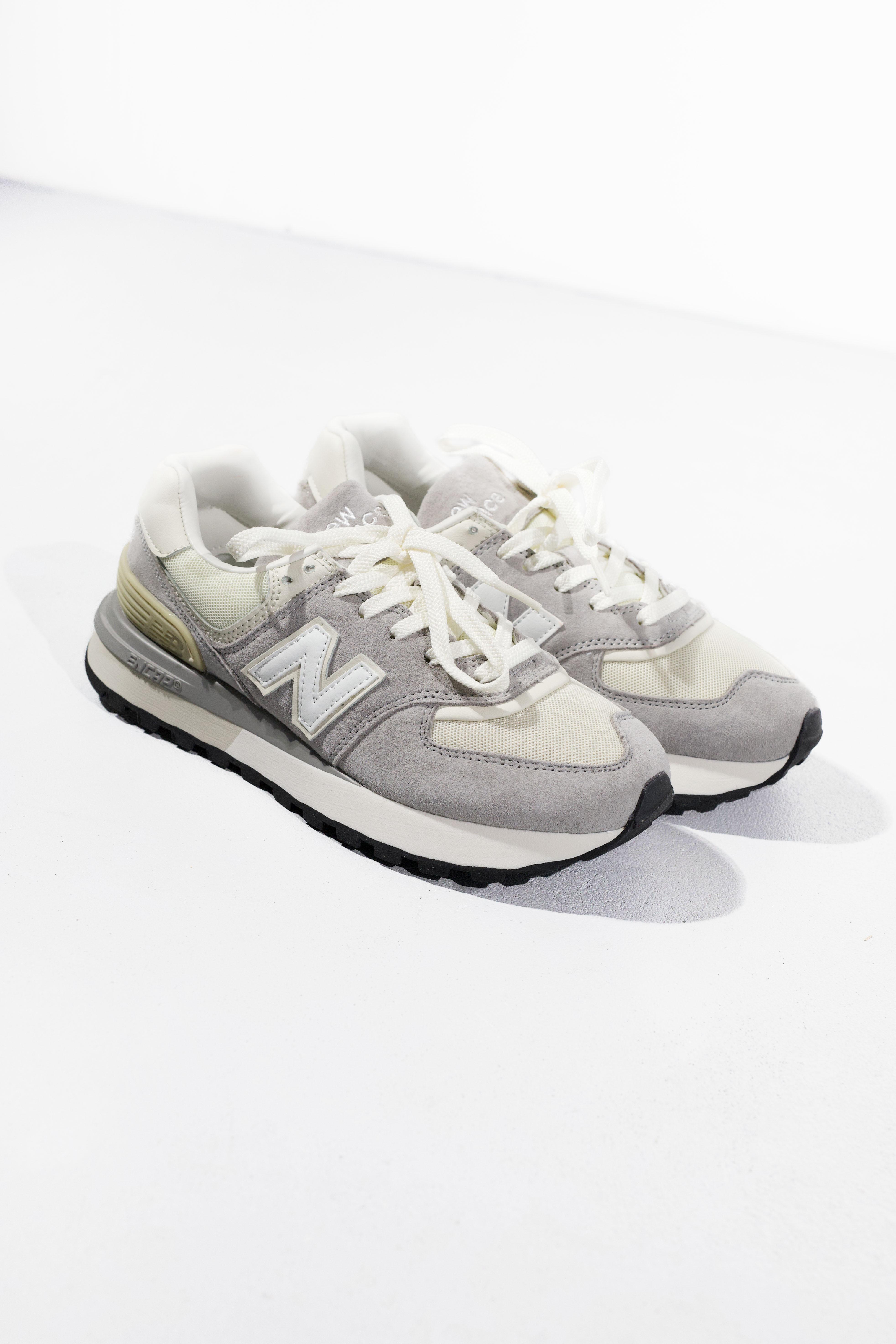 New Balance 574 Legacy Light Grey White - изображение 7