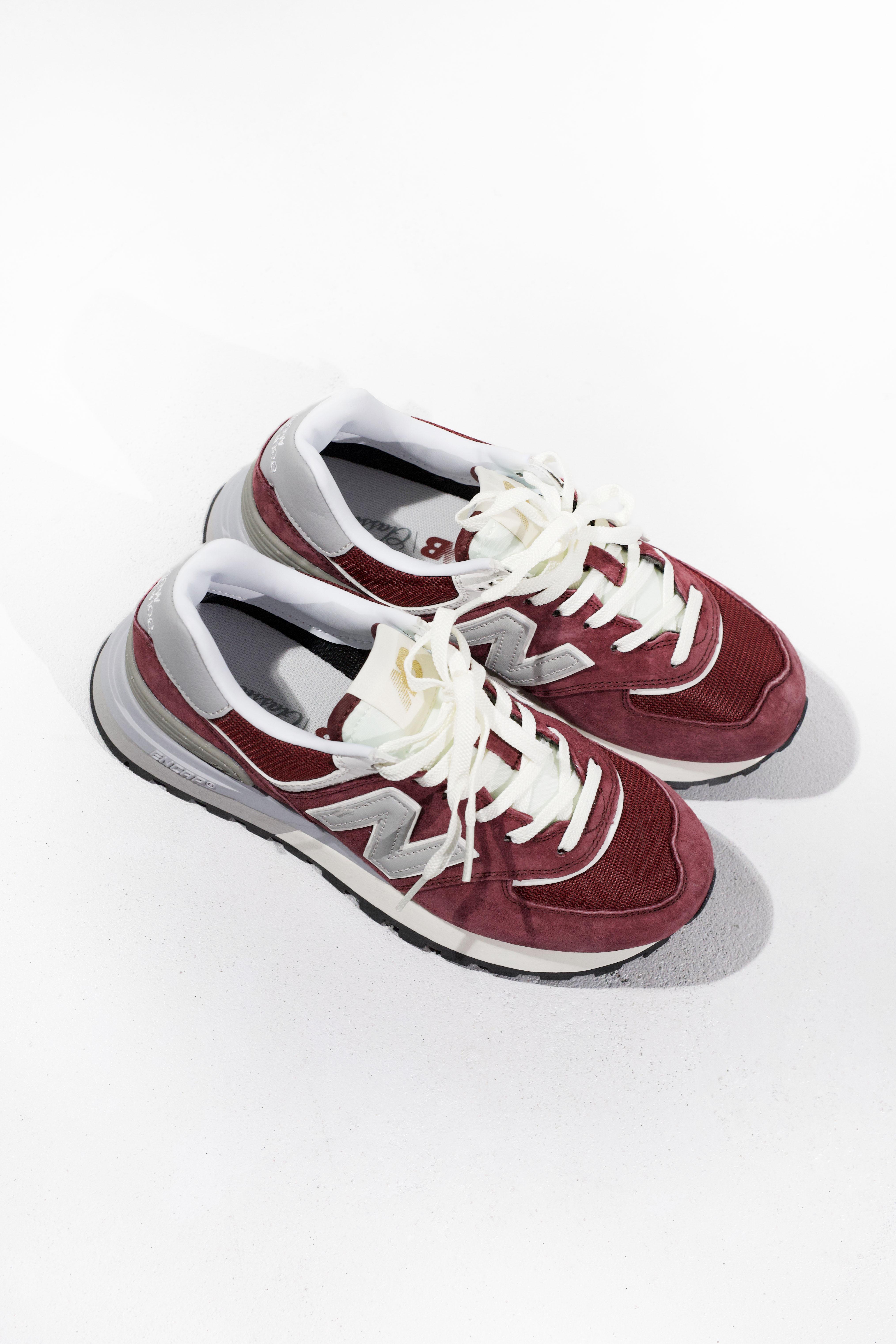 New Balance 574 Legacy Burgundy Grey White - изображение 8