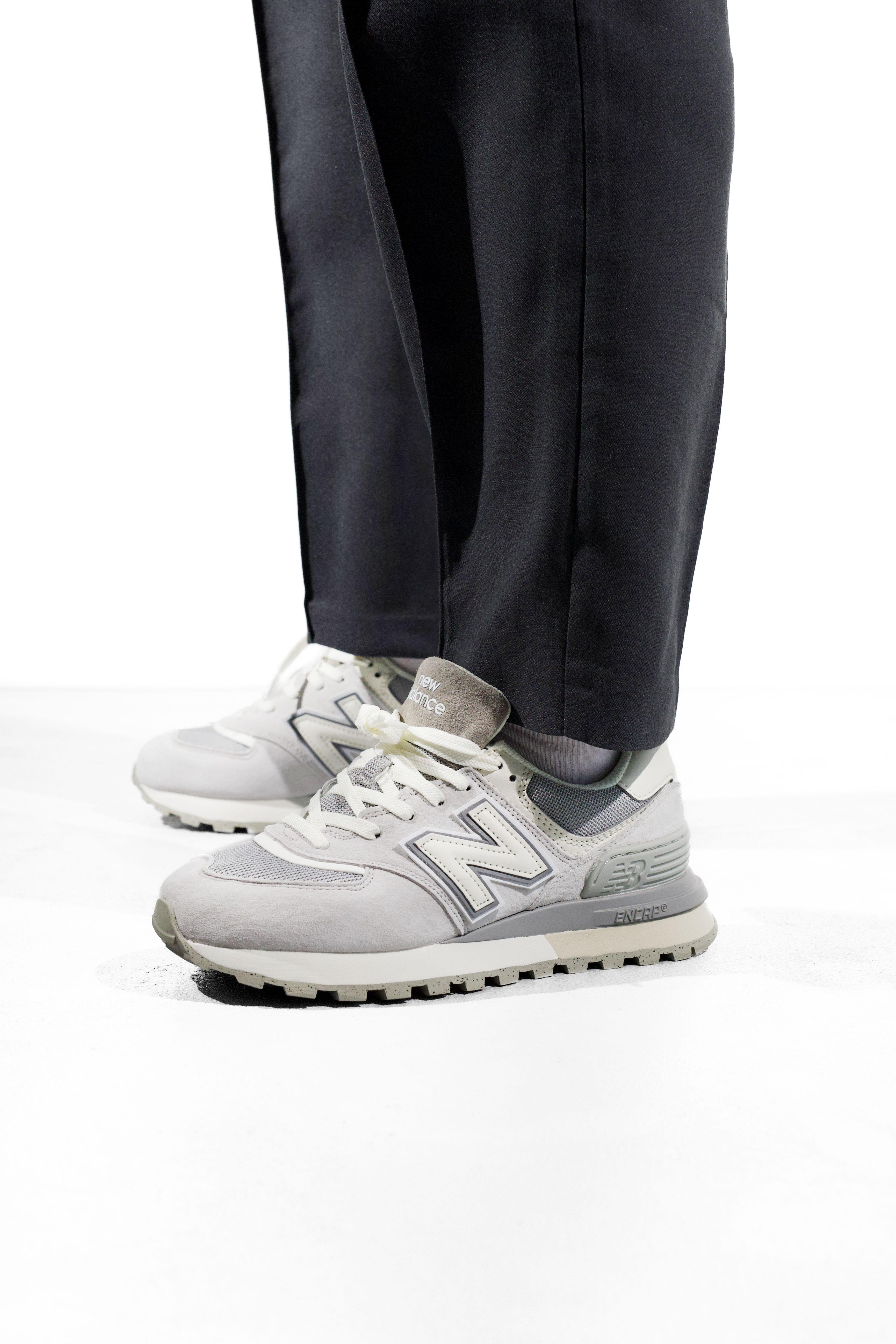 New Balance 574 Legacy Grey White Cream - изображение 2