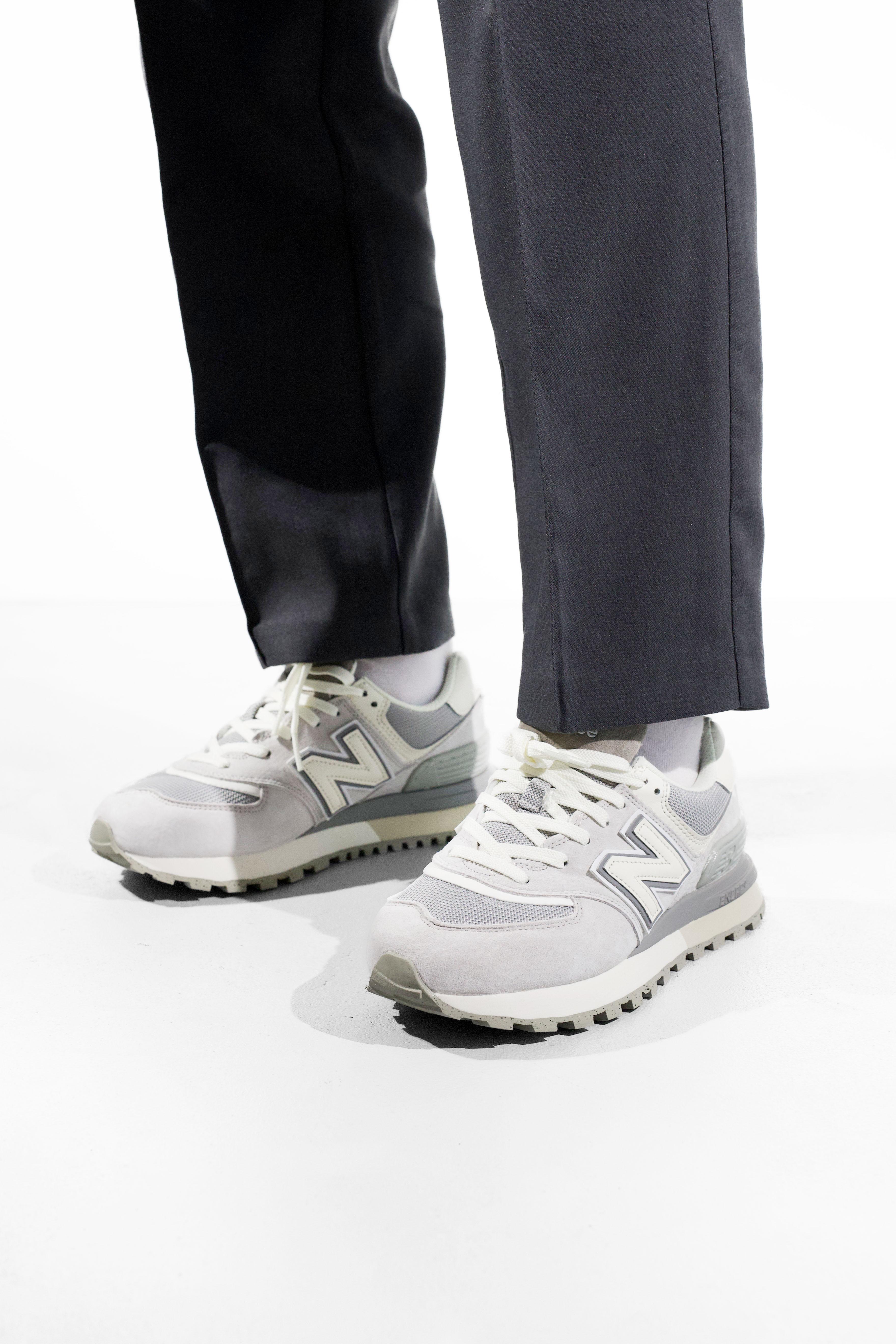 New Balance 574 Legacy Grey White Cream - изображение 3