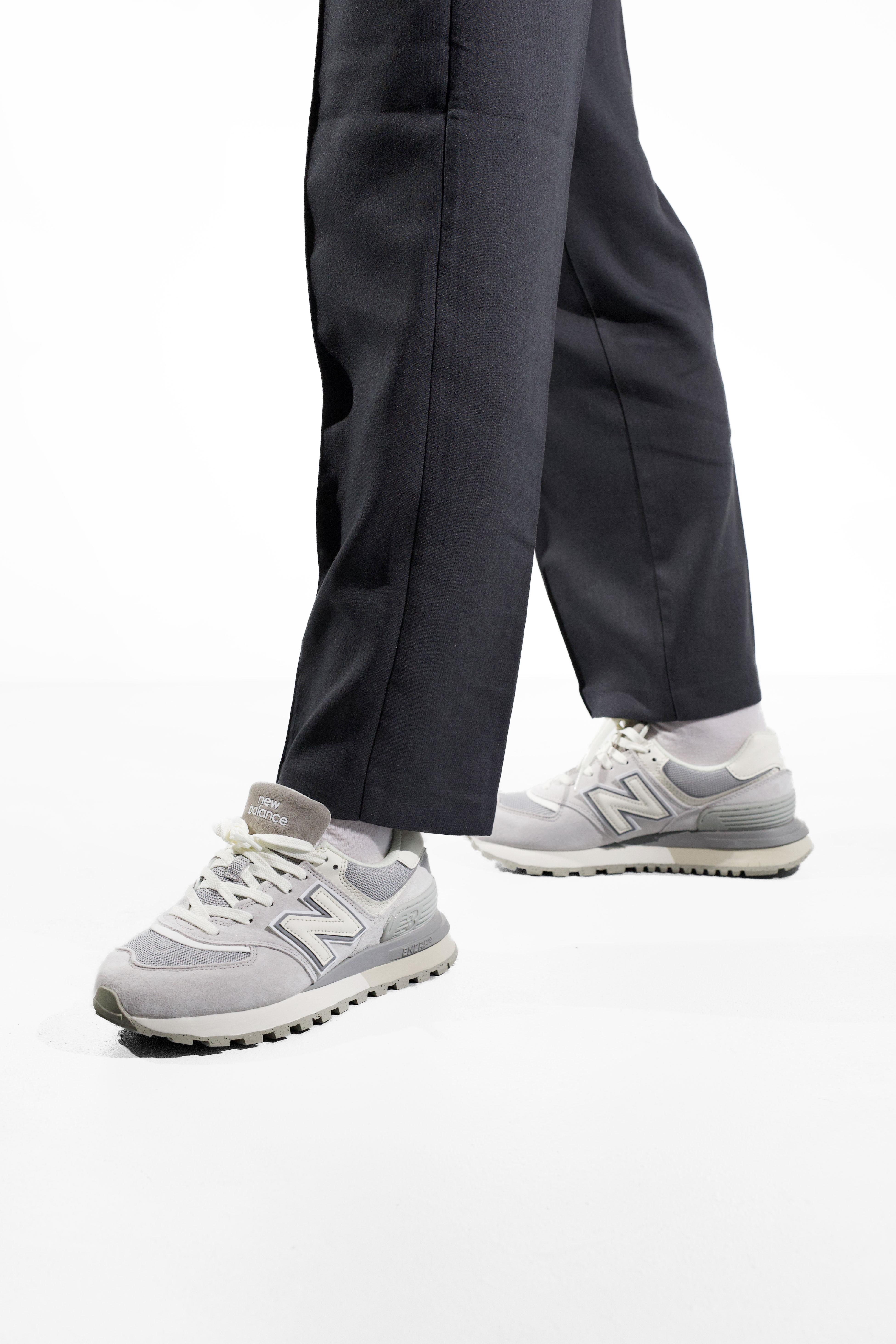New Balance 574 Legacy Grey White Cream - изображение 7