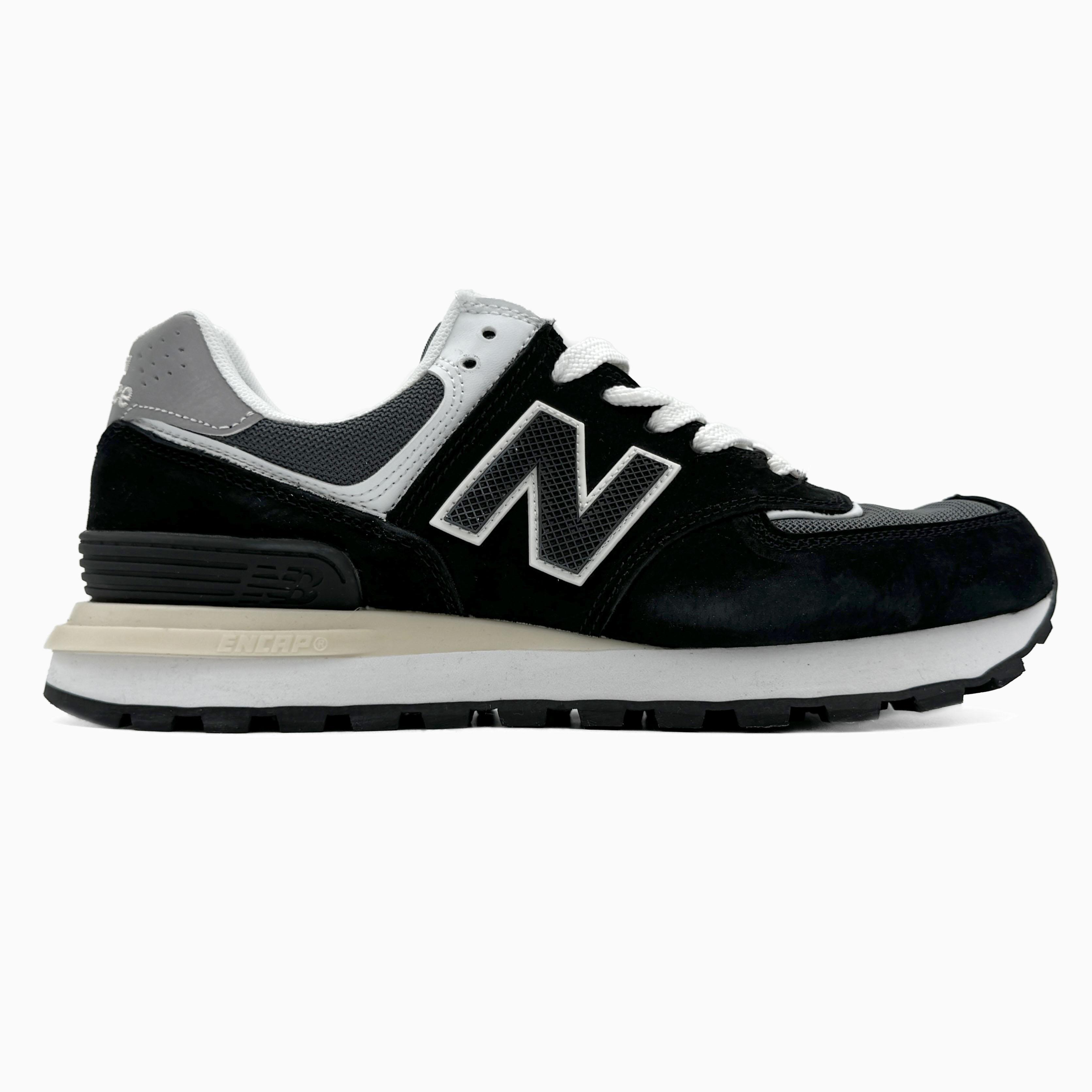 New Balance 574 Legacy x Stone Island Black Grey - изображение 6