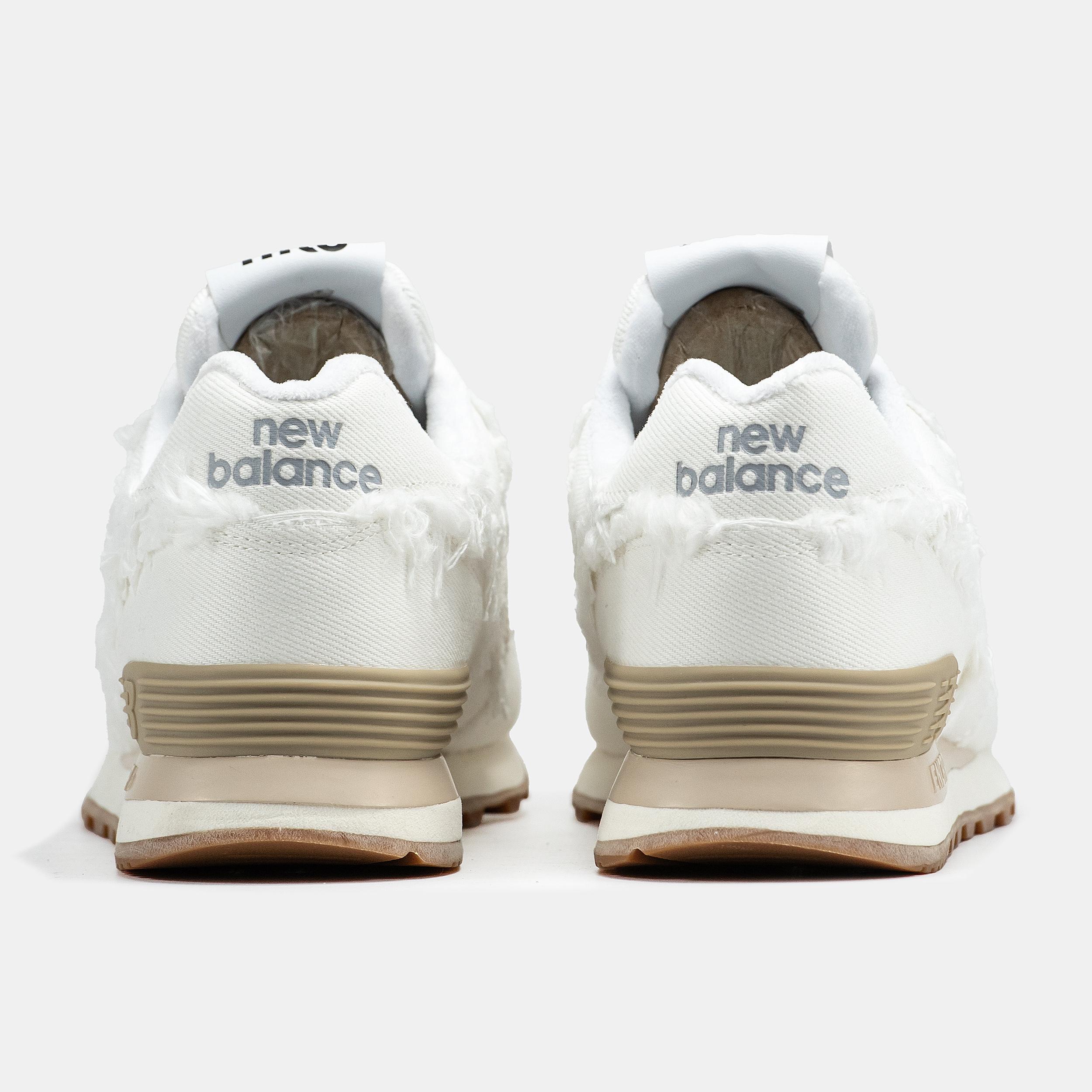 New Balance 574 x Miu Miu White Raw Edge - изображение 5
