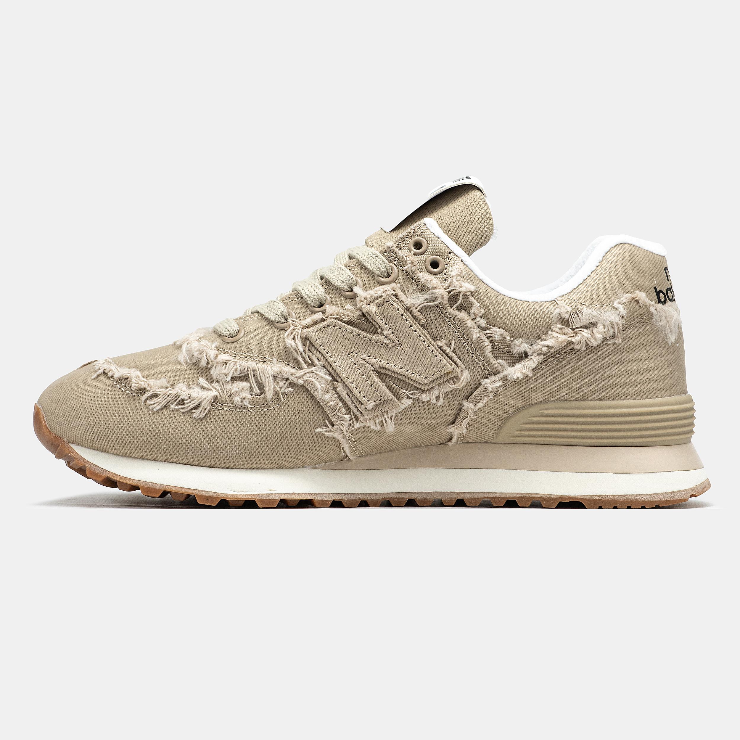 New Balance 574 x Miu Miu Beige Raw Edge - изображение 2