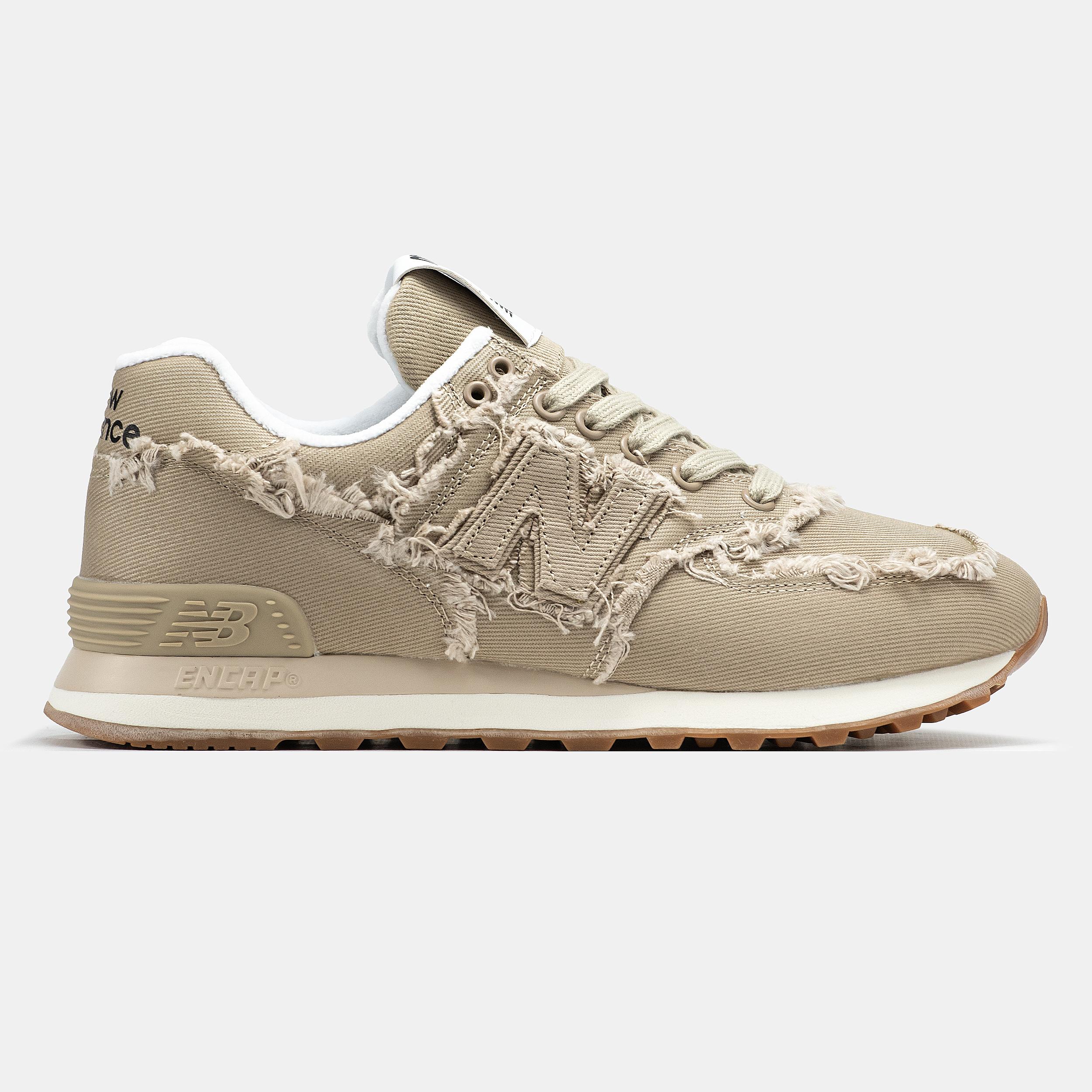 New Balance 574 x Miu Miu Beige Raw Edge - изображение 4