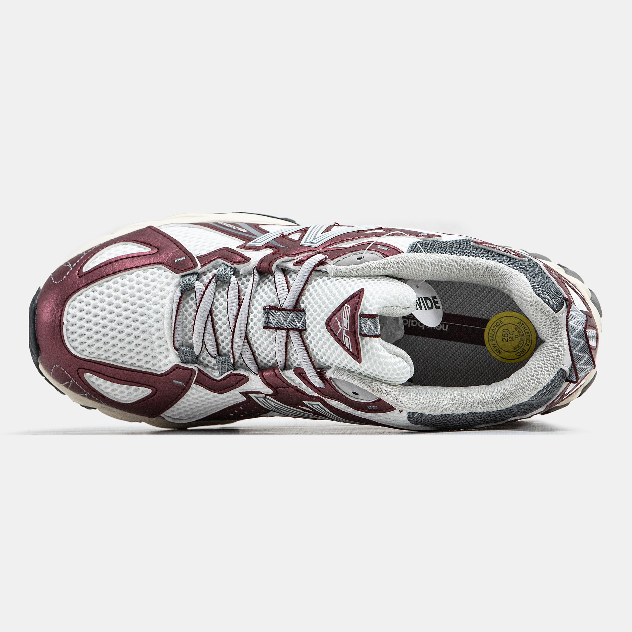 New Balance 610 White Burgundy Grey - изображение 3