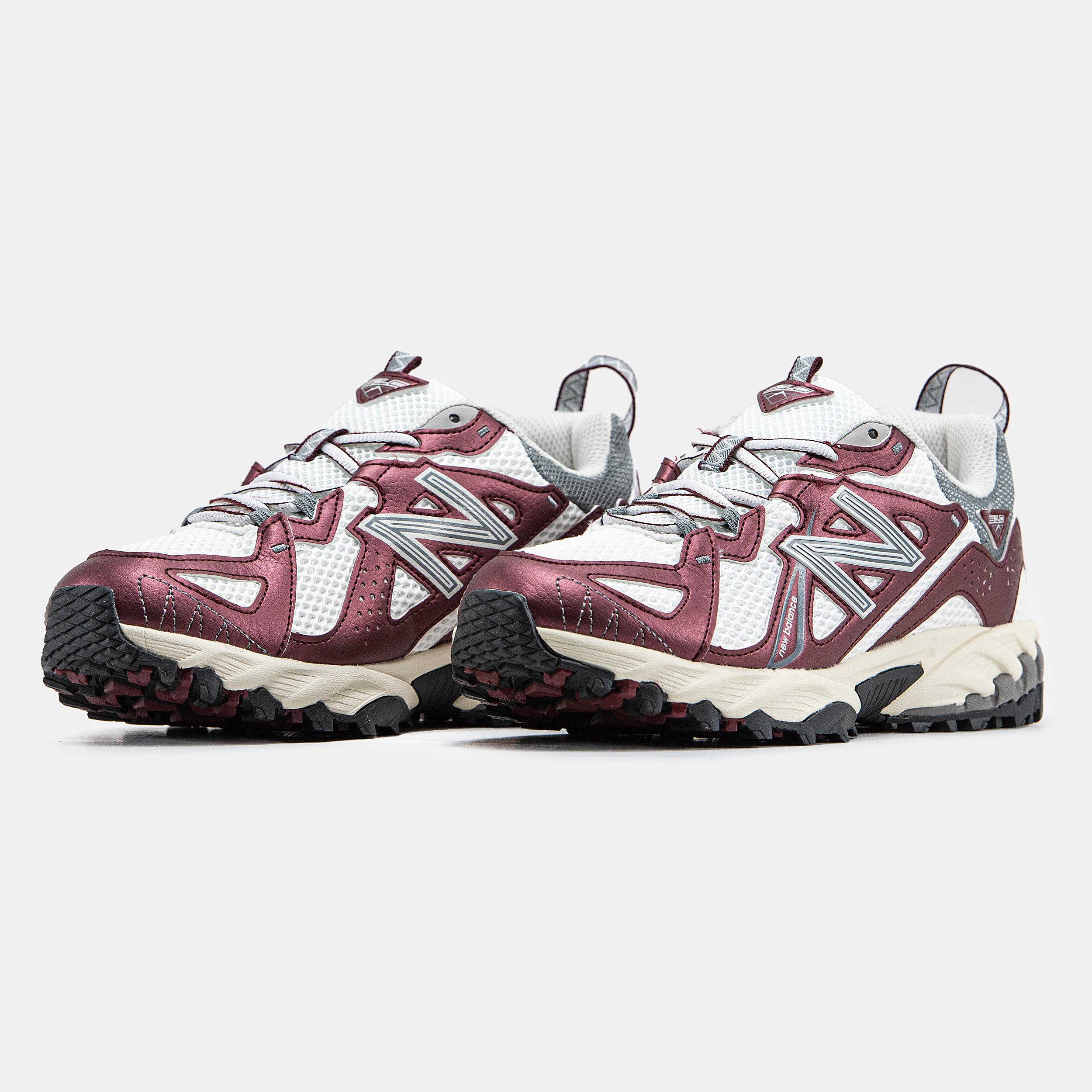 New Balance 610 White Burgundy Grey - изображение 5
