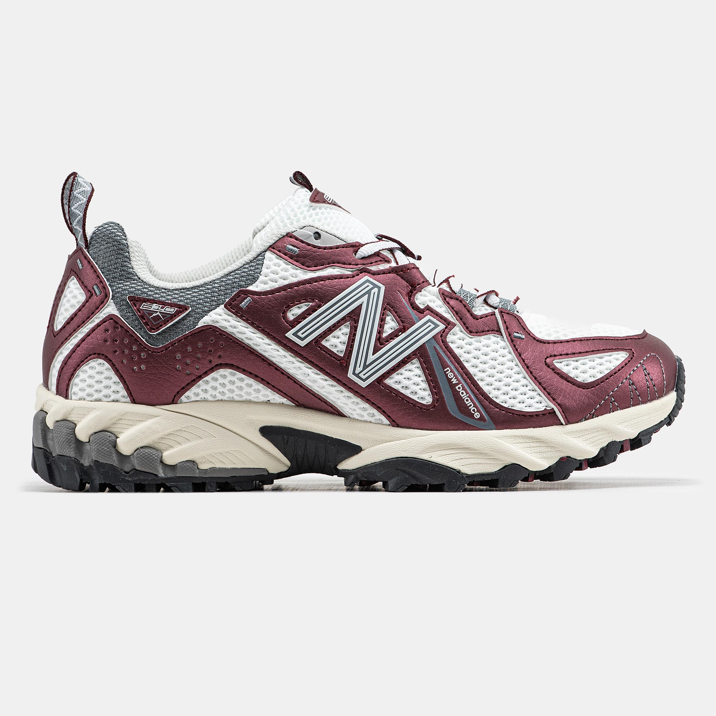 New Balance 610 White Burgundy Grey - изображение 8