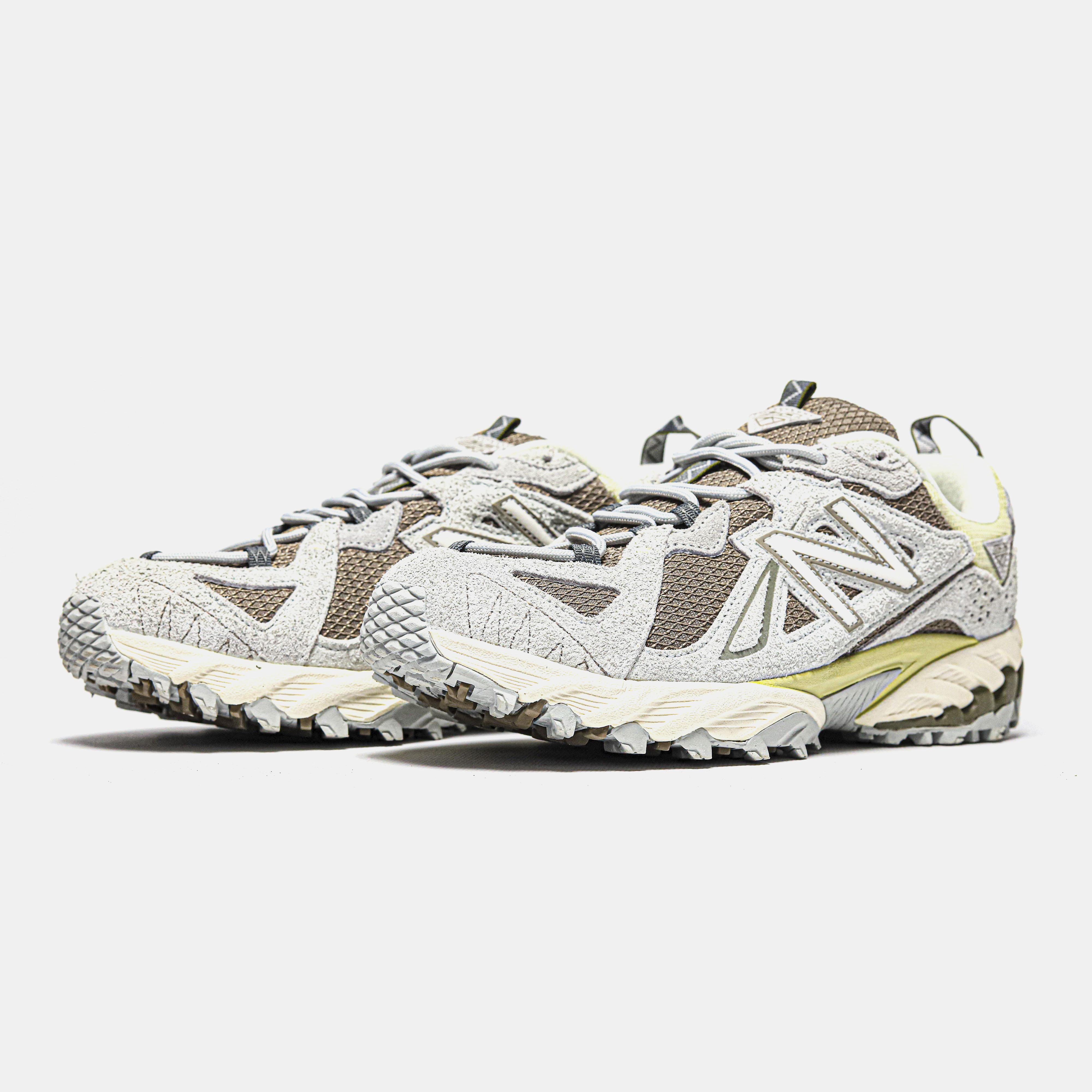 New Balance 610 Light Grey Olive Lemon - изображение 2