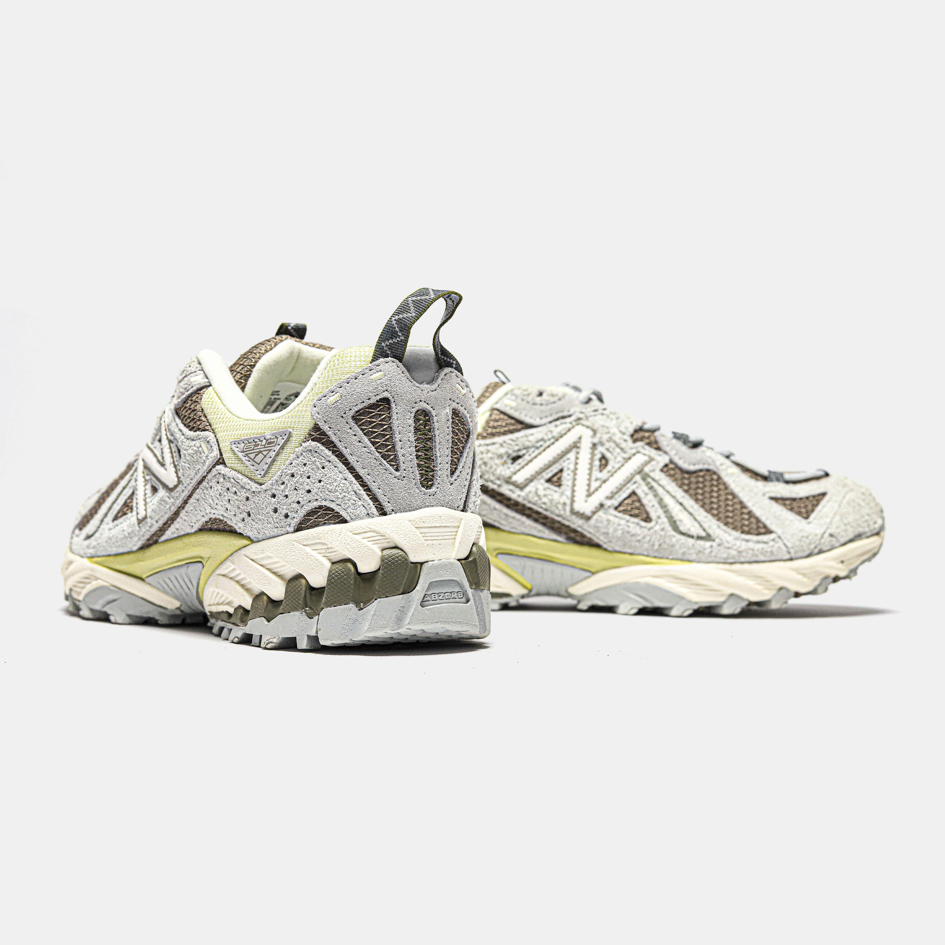 New Balance 610 Light Grey Olive Lemon - изображение 5