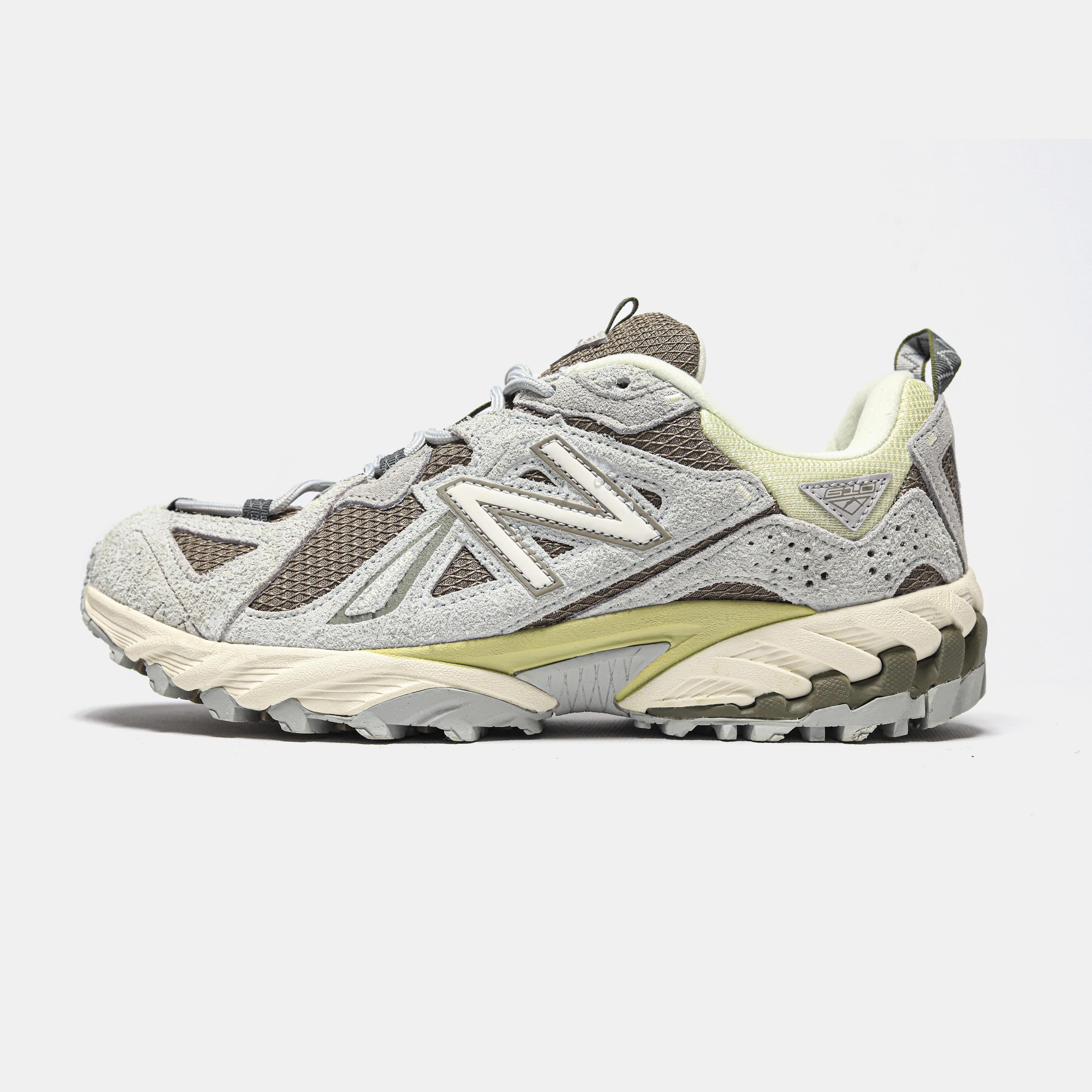 New Balance 610 Light Grey Olive Lemon