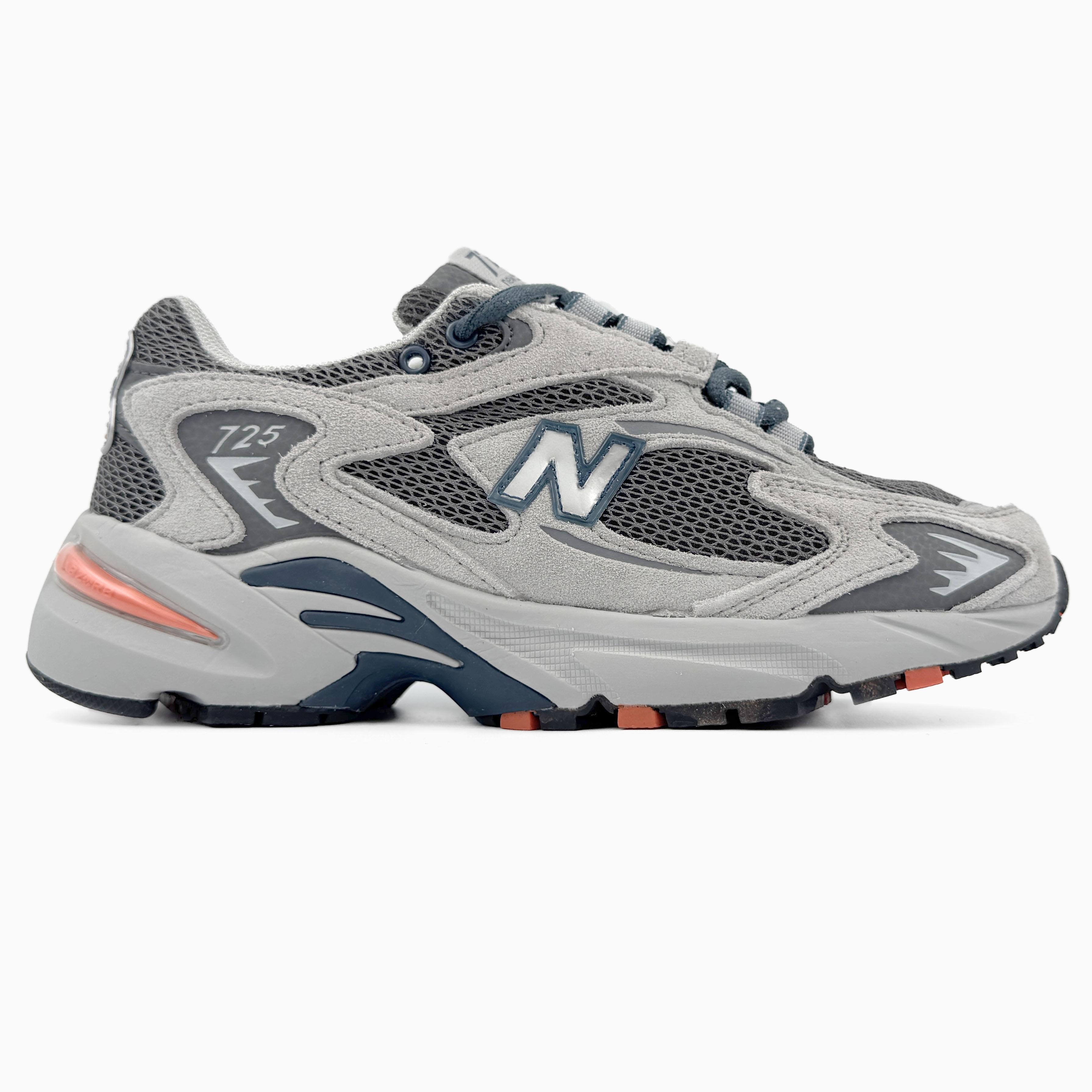 New Balance 725 Grey Navy Orange - изображение 1
