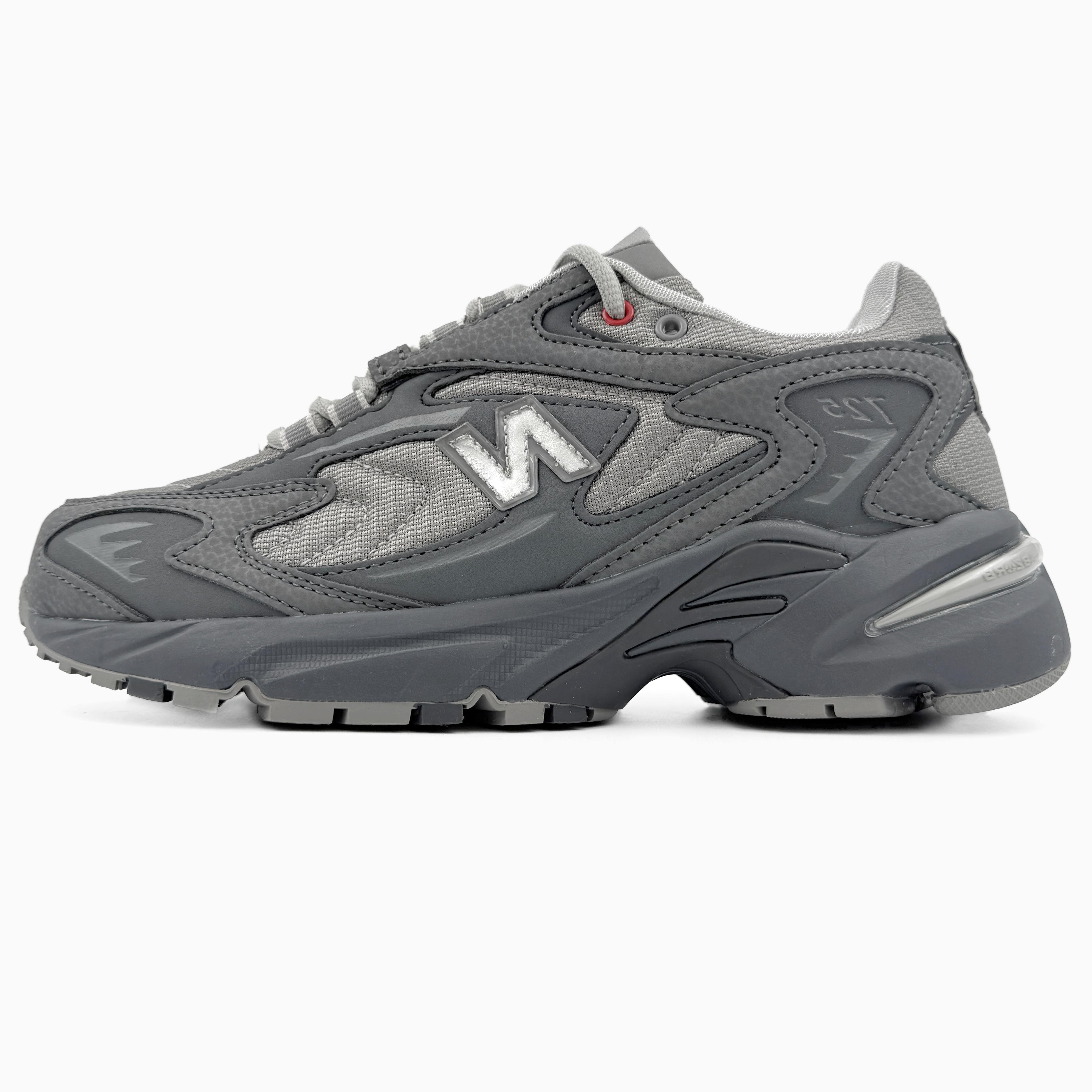 New Balance 725 Dark Grey Silver Red