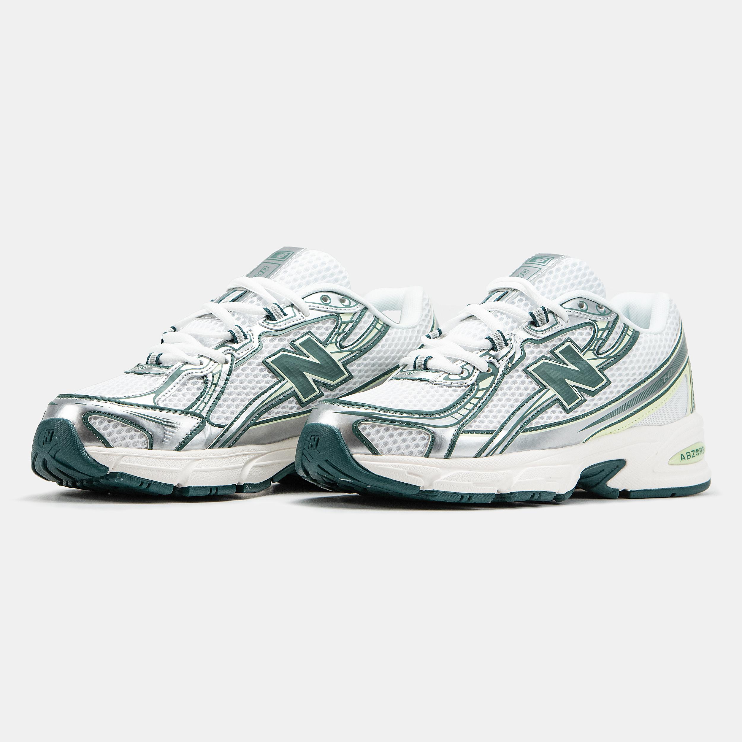 New Balance 740v2 White Green Silver - изображение 6