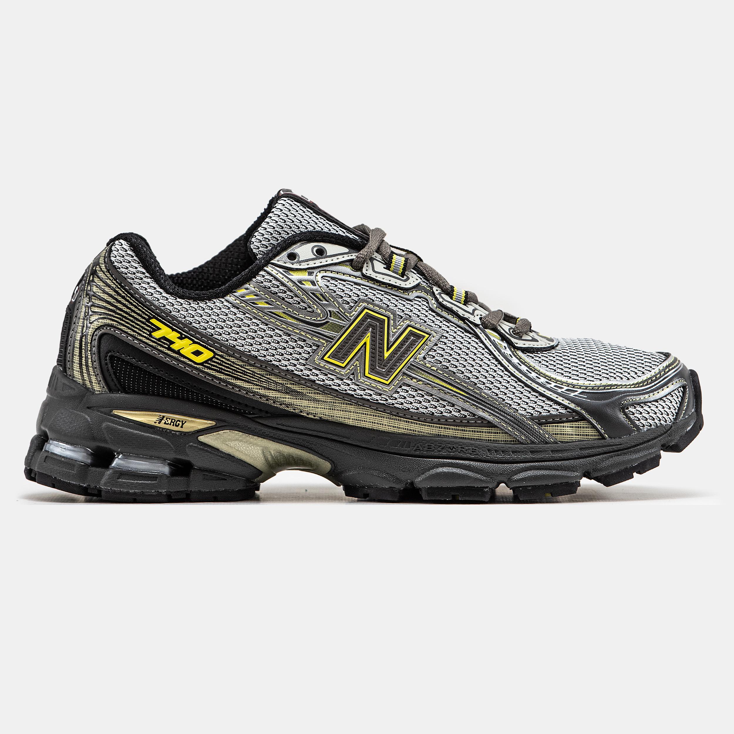 New Balance 740v3 Silver Black Yellow - изображение 4