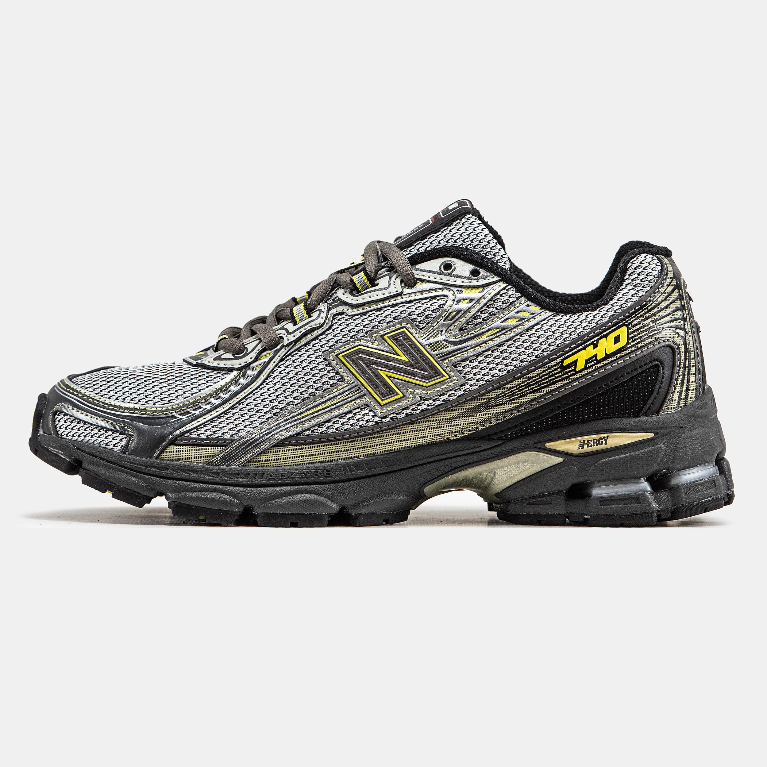 New Balance 740v3 Silver Black Yellow