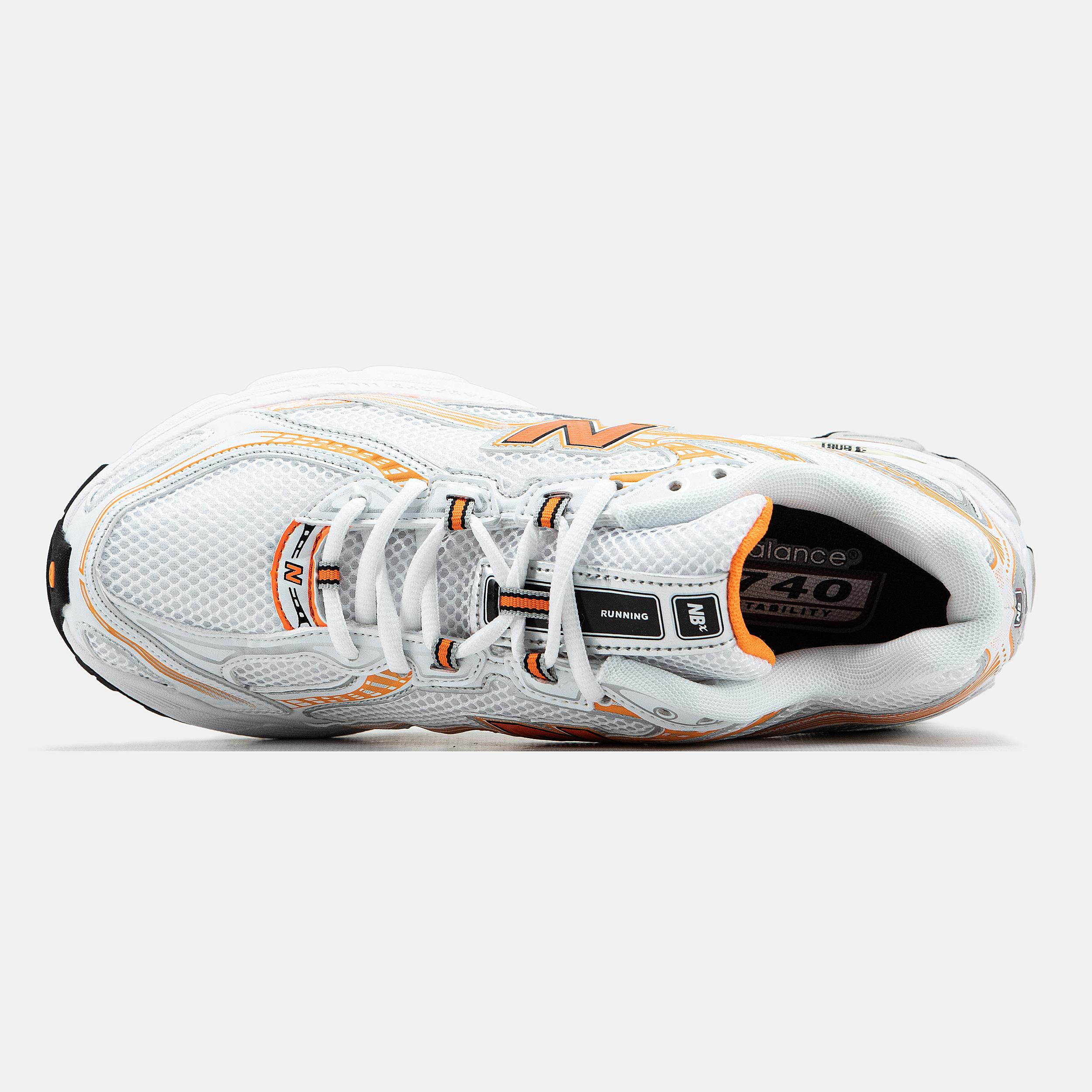 New Balance 740v3 White Orange Silver - изображение 2