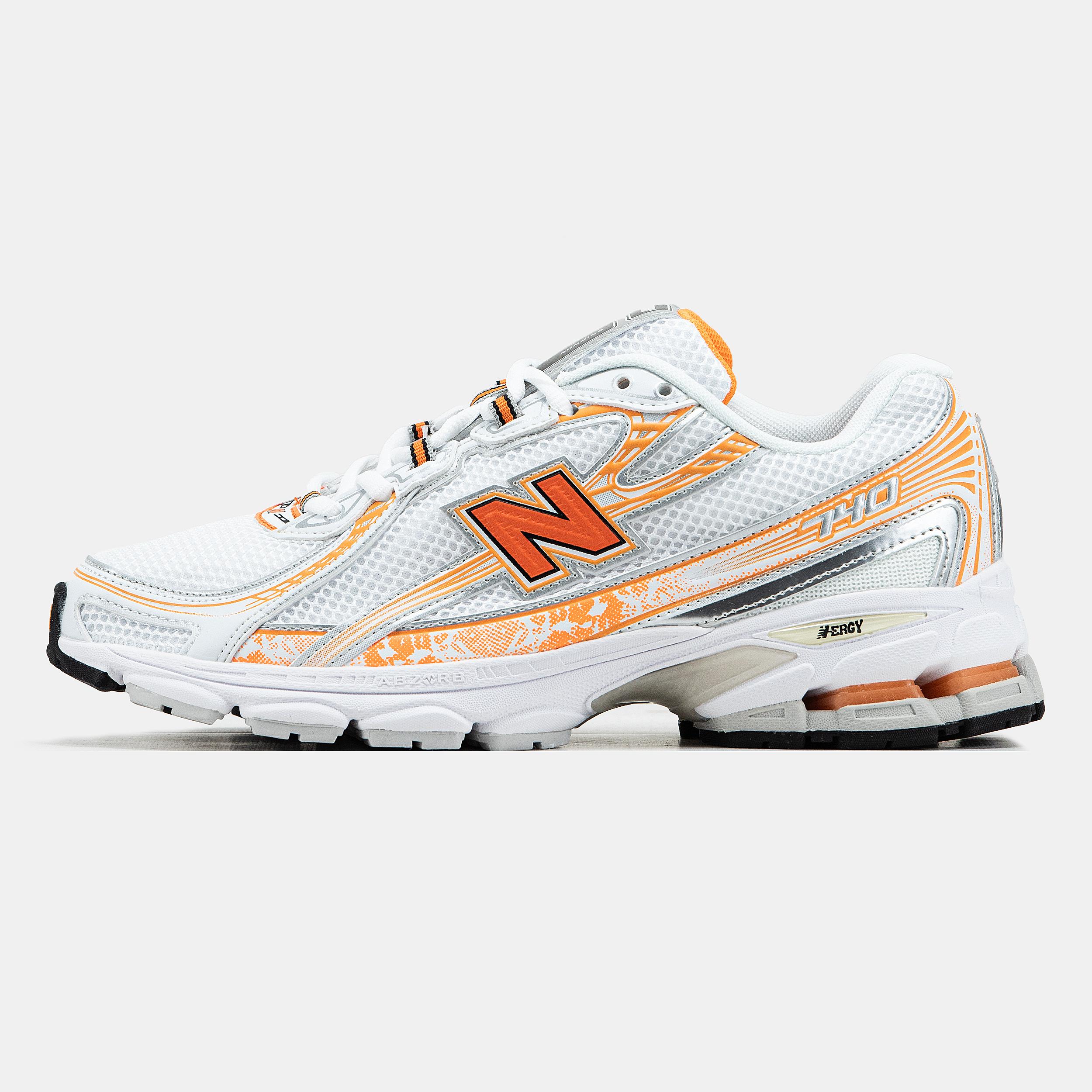 New Balance 740v3 White Orange Silver