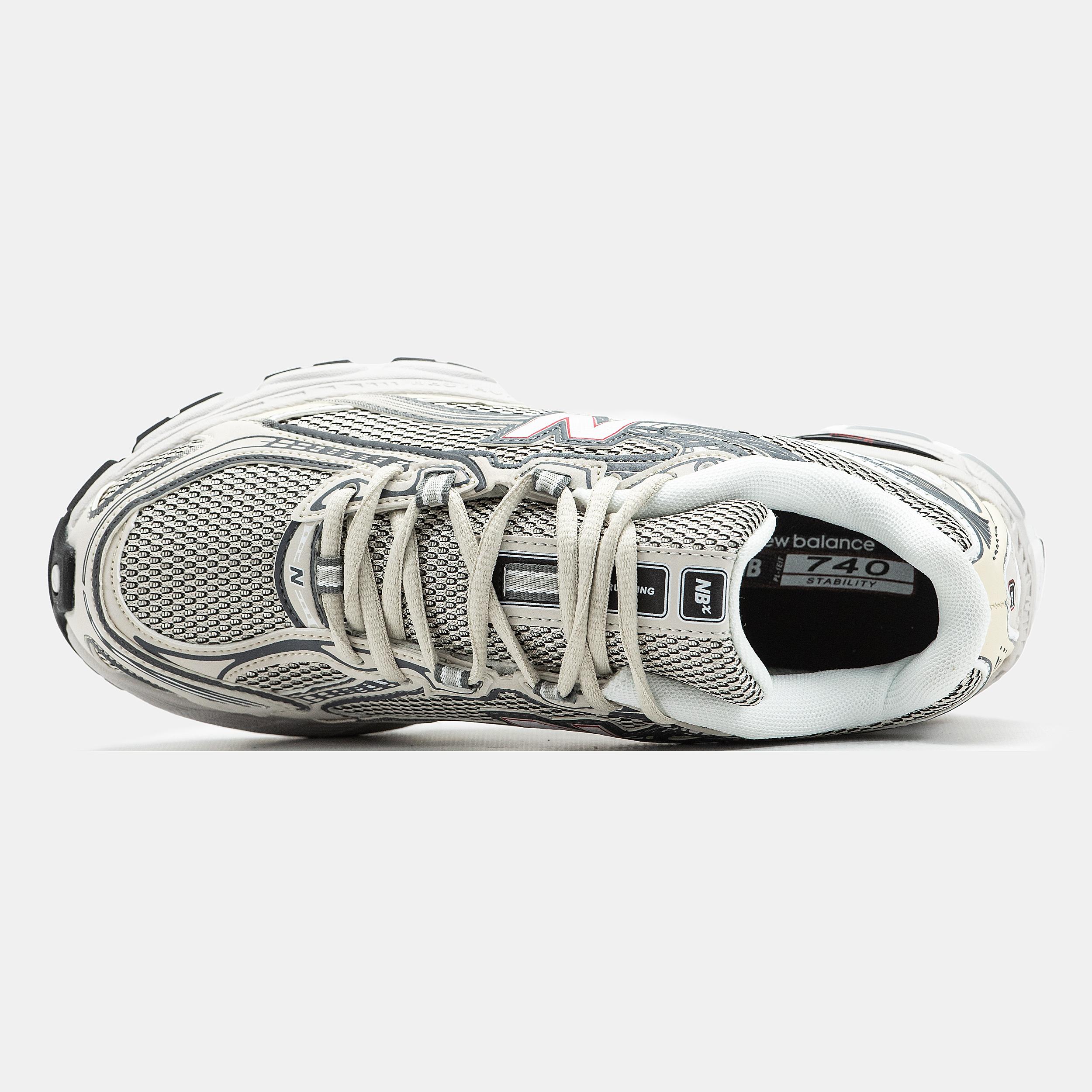 New Balance 740v3 Cream Grey Red - изображение 6
