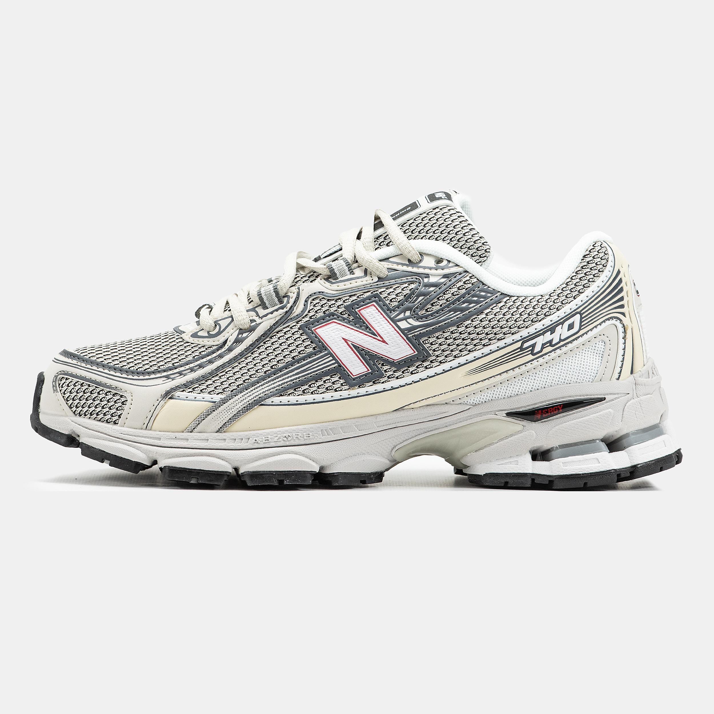 New Balance 740v3 Cream Grey Red