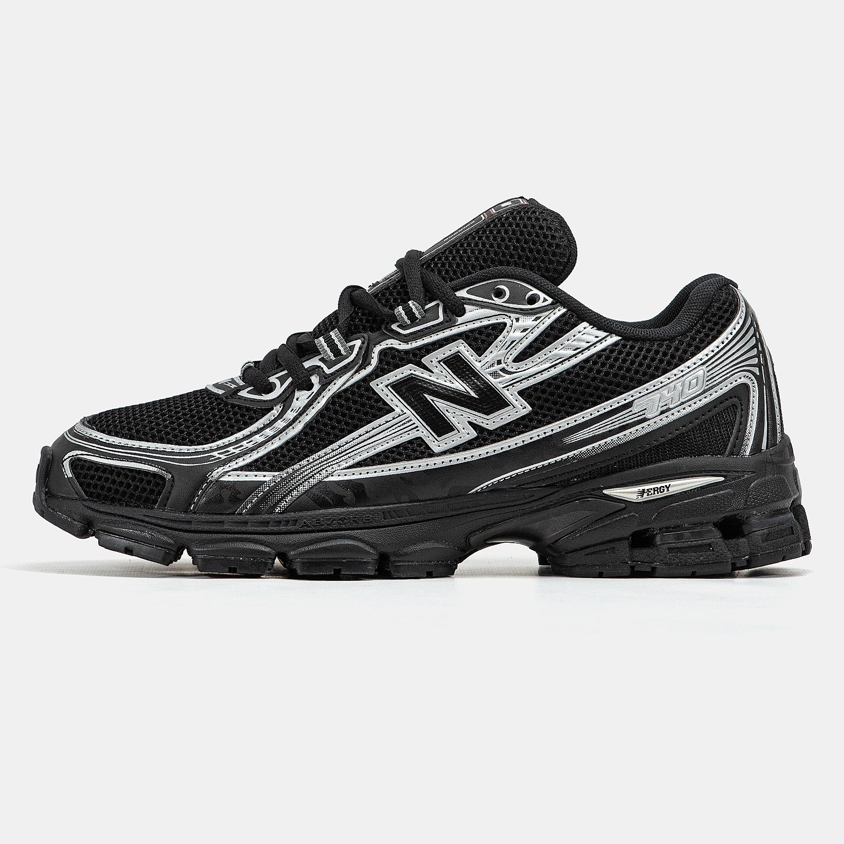 New Balance 740v3 Triple Black Silver