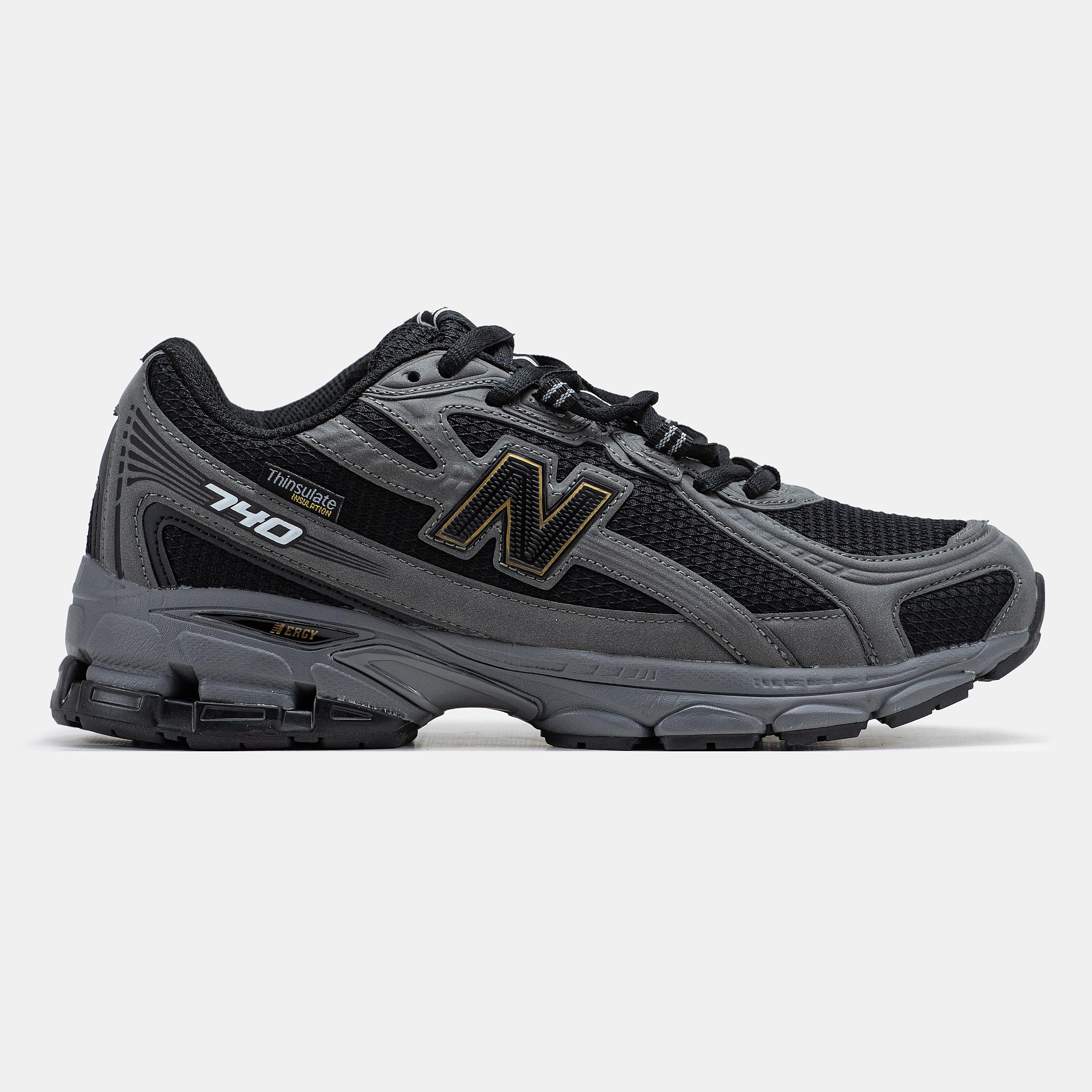 New Balance 740 Gore-Tex Black Grey - изображение 4