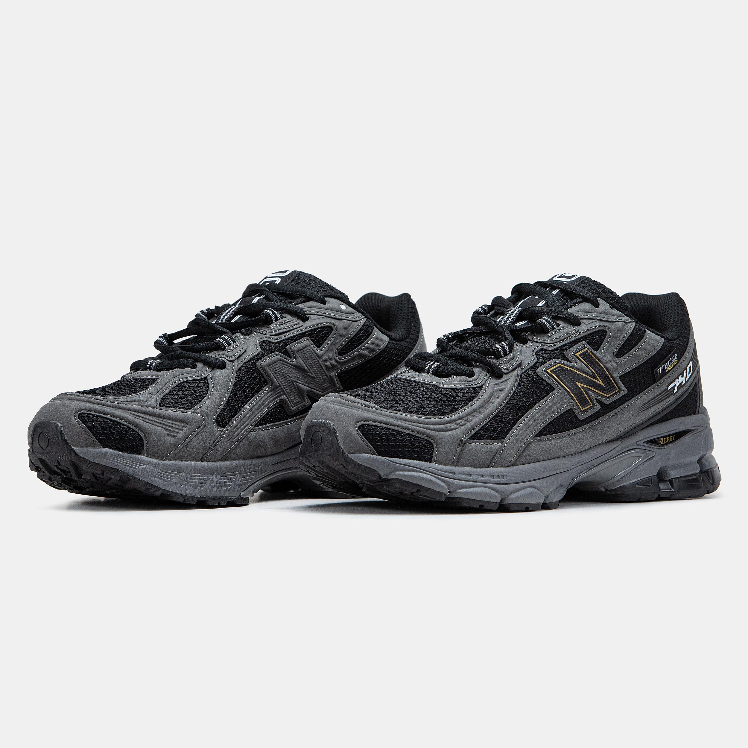 New Balance 740 Gore-Tex Black Grey - изображение 6