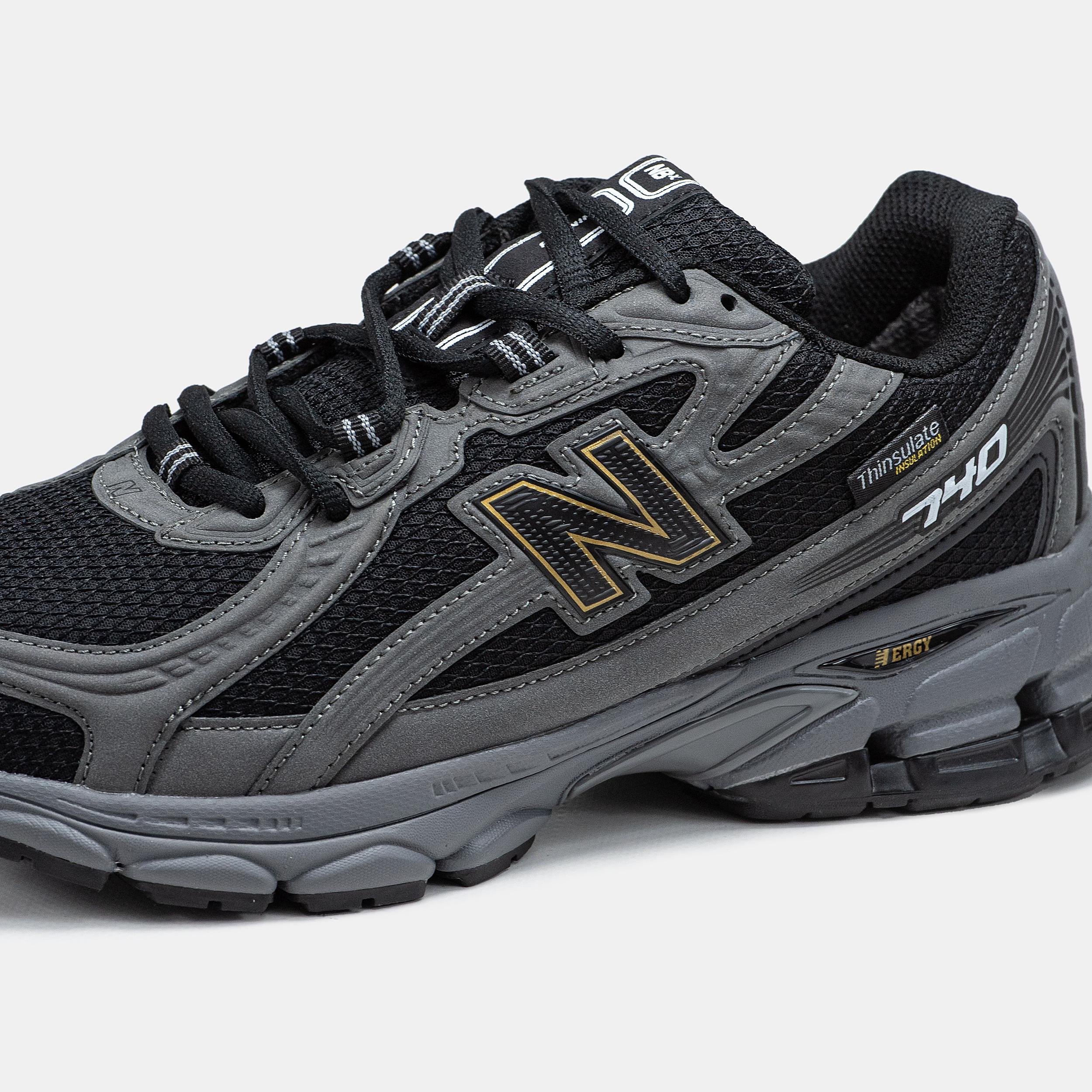 New Balance 740 Gore-Tex Black Grey - изображение 8