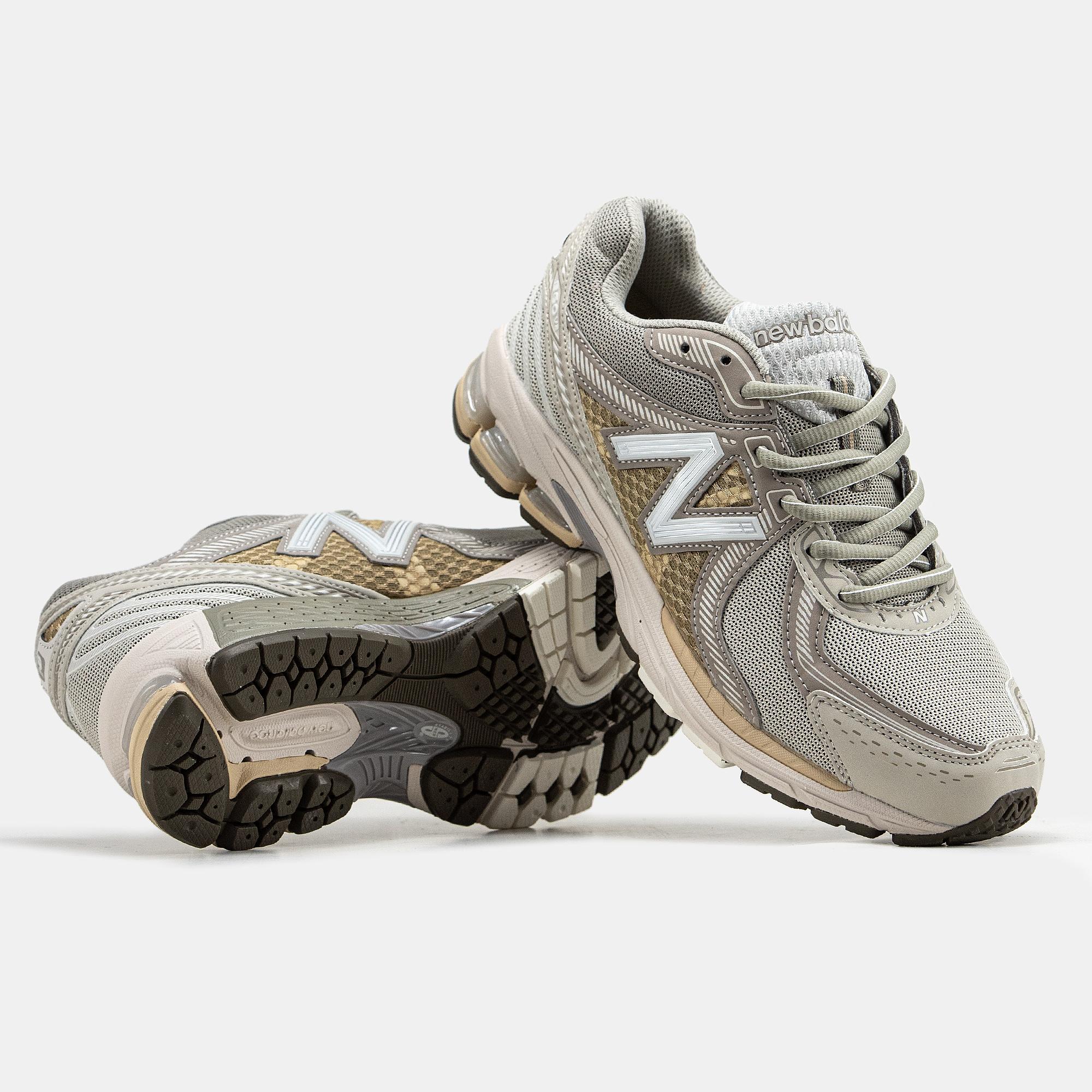 New Balance 860v2 Grey Beige Silver - изображение 6
