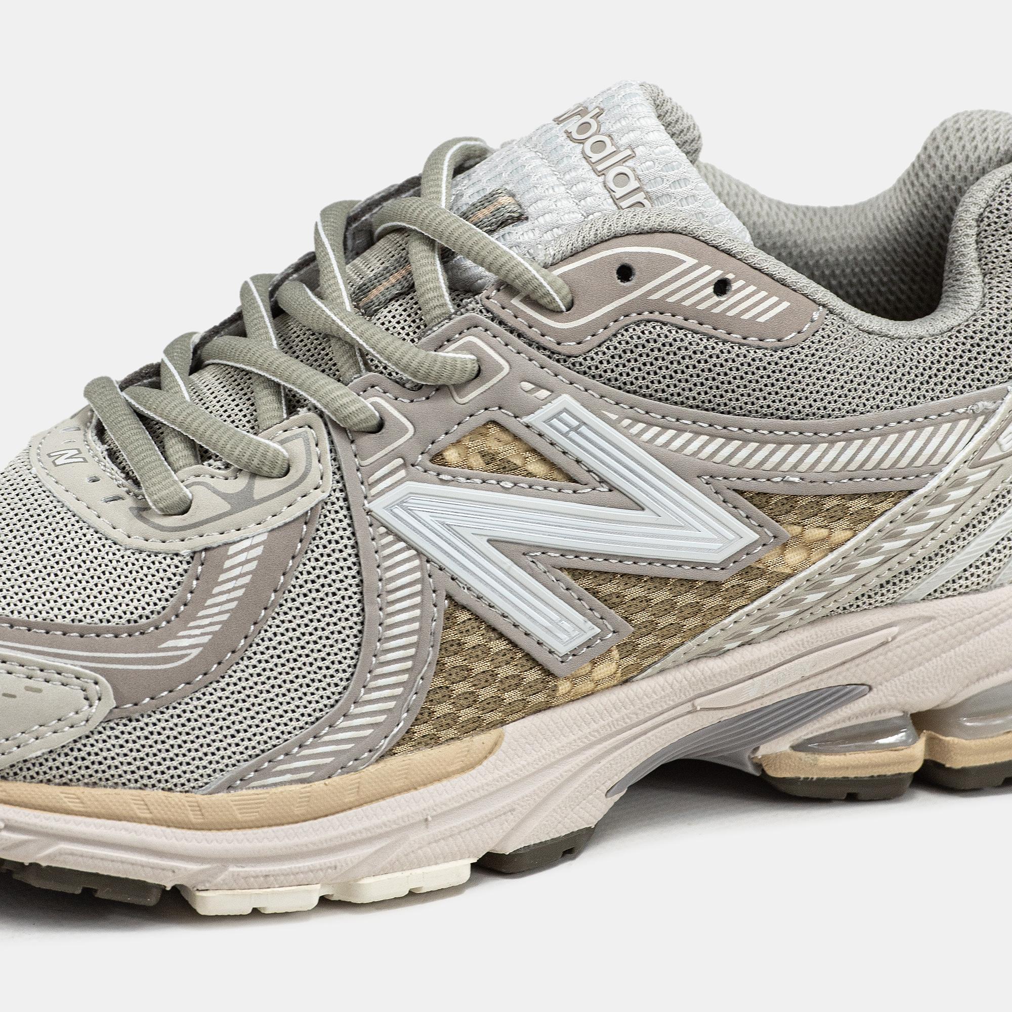 New Balance 860v2 Grey Beige Silver - изображение 7