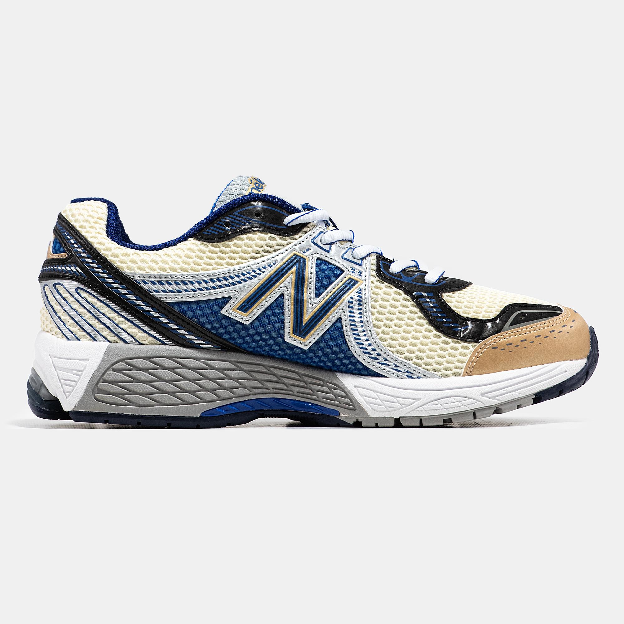 New Balance 860v2 Aime Leon Dore Cream Blue Black - изображение 1