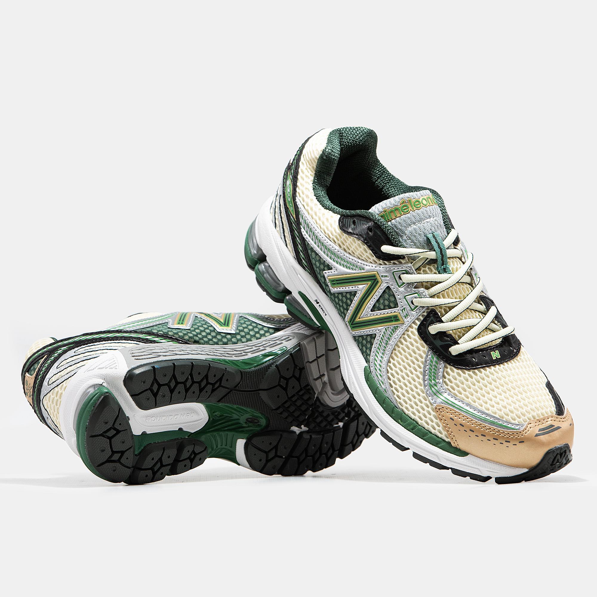 New Balance 860v2 Aime Leon Dore Cream Green Black - изображение 6