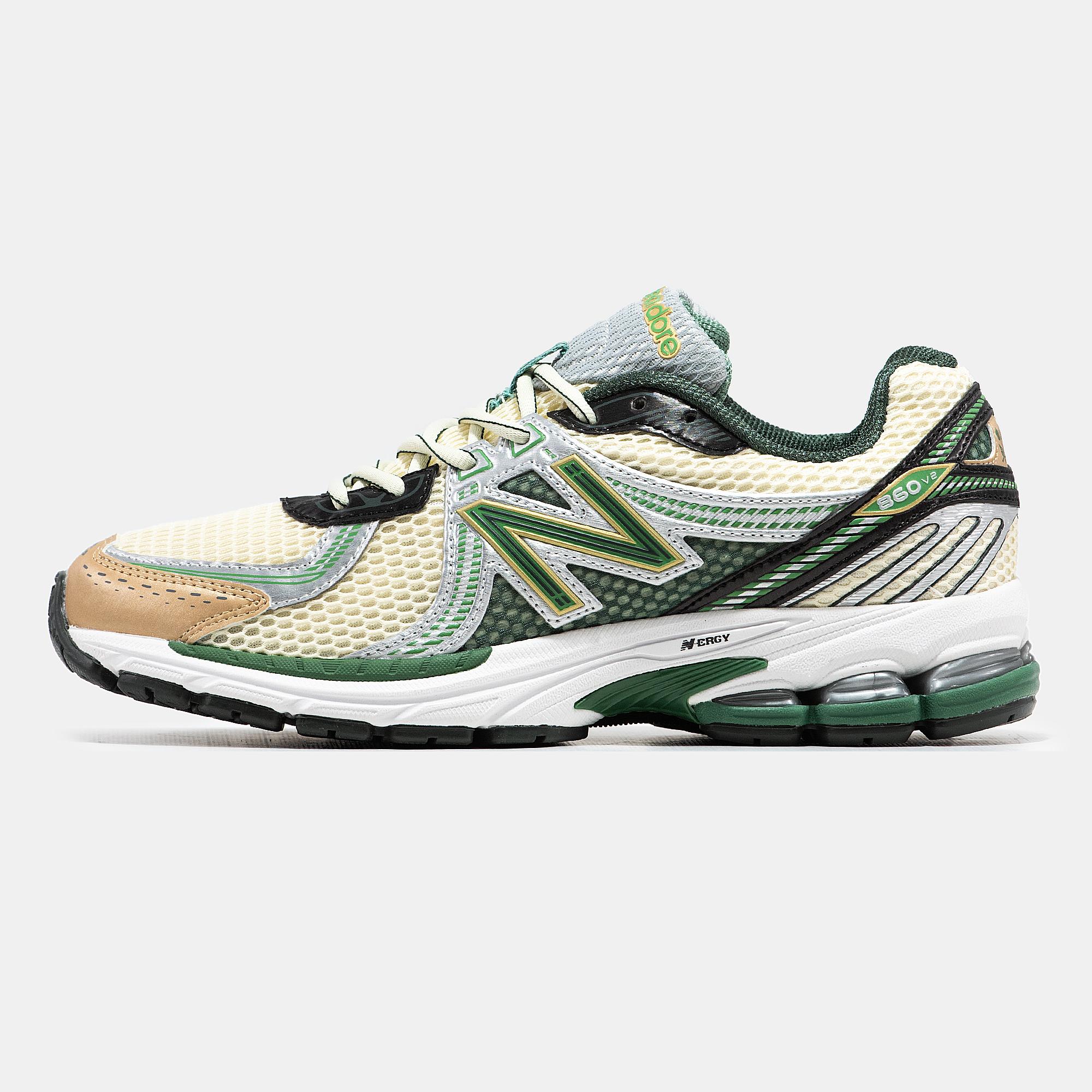 New Balance 860v2 Aime Leon Dore Cream Green Black