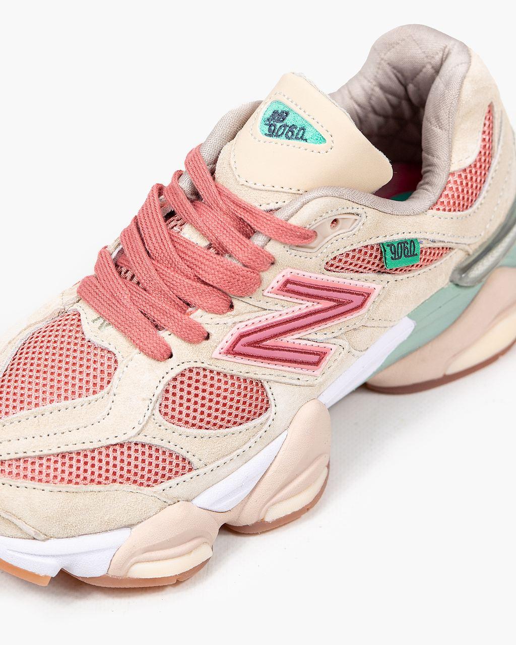 New Balance 9060 Sea Salt Coral Pink - изображение 2