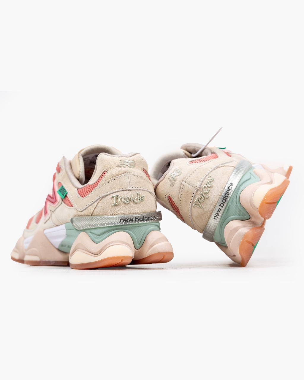 New Balance 9060 Sea Salt Coral Pink - изображение 3