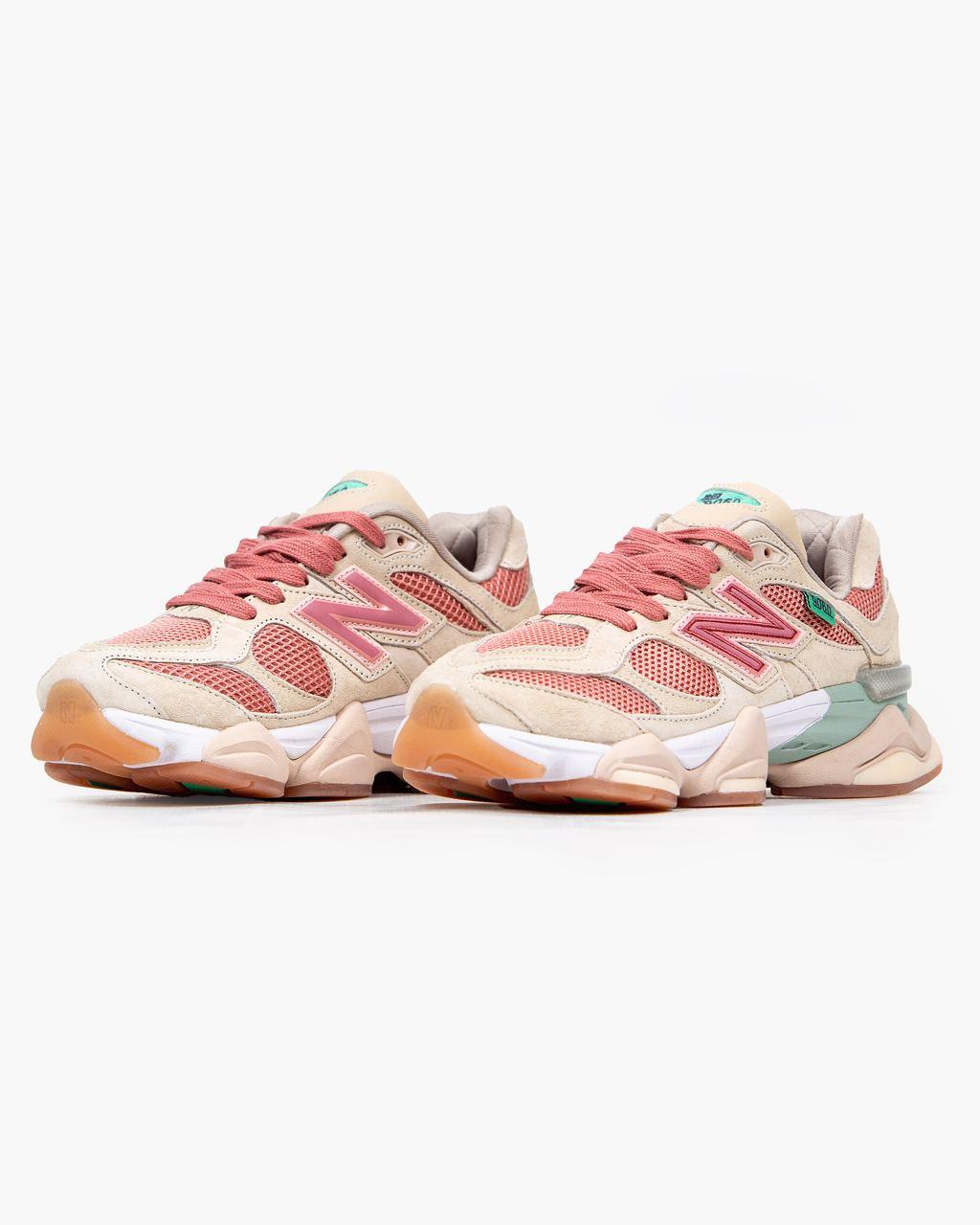 New Balance 9060 Sea Salt Coral Pink - изображение 7