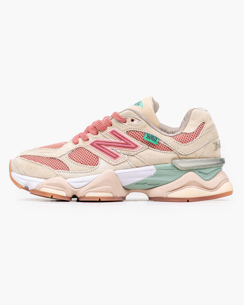 New Balance 9060 Sea Salt Coral Pink