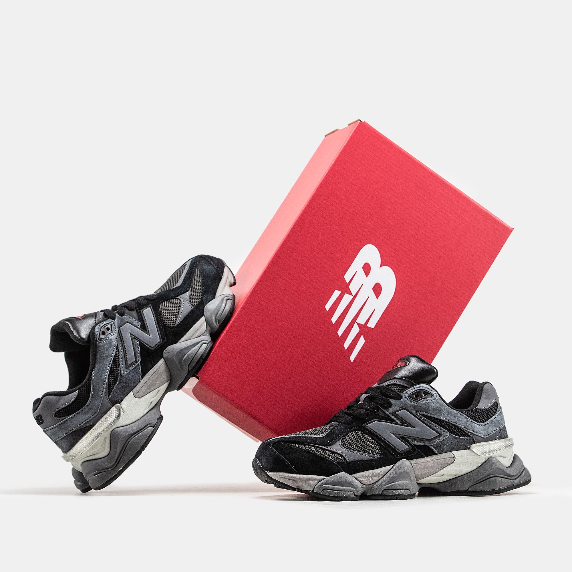 New Balance 9060 Black Grey - изображение 8