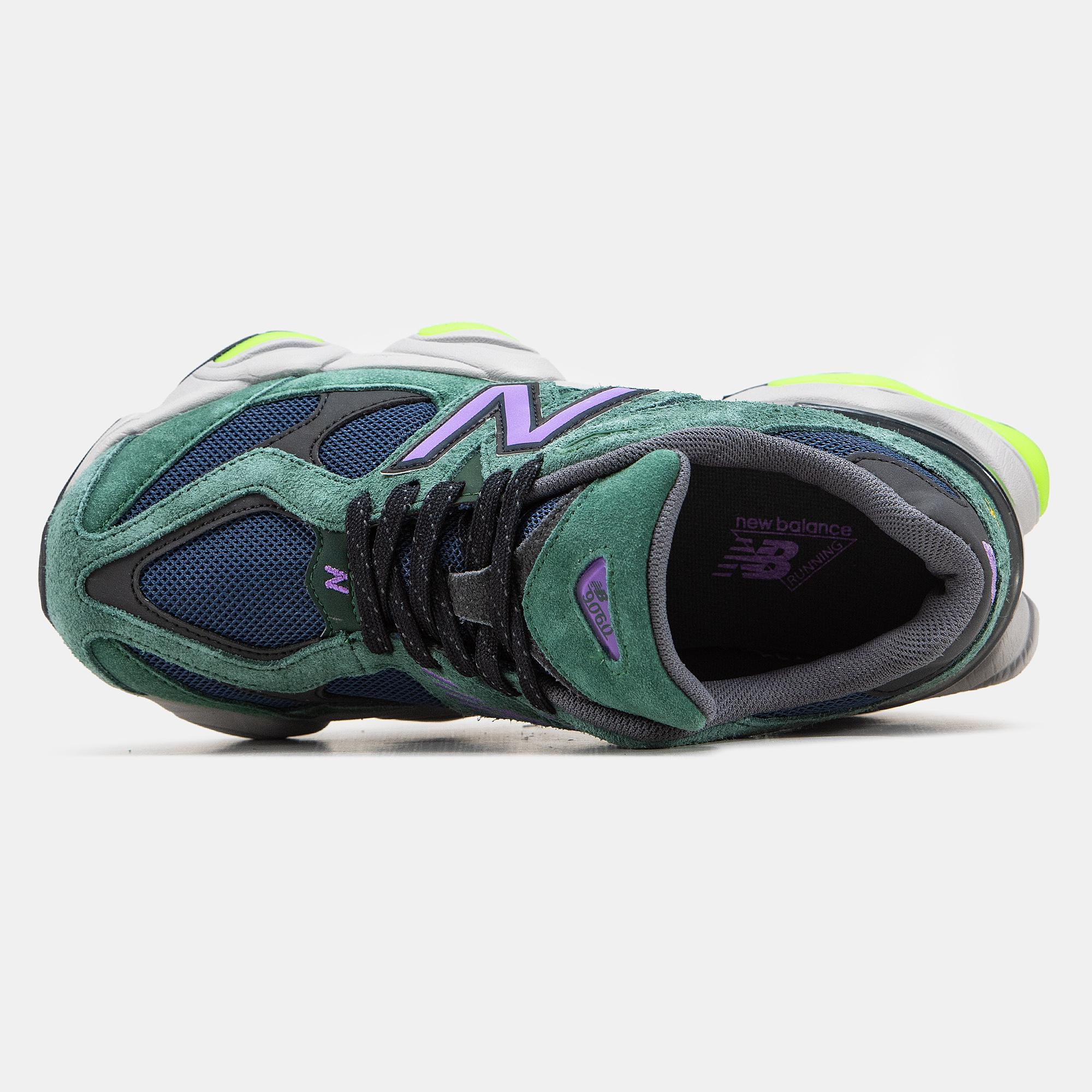 New Balance 9060 Green Purple Navy - изображение 3