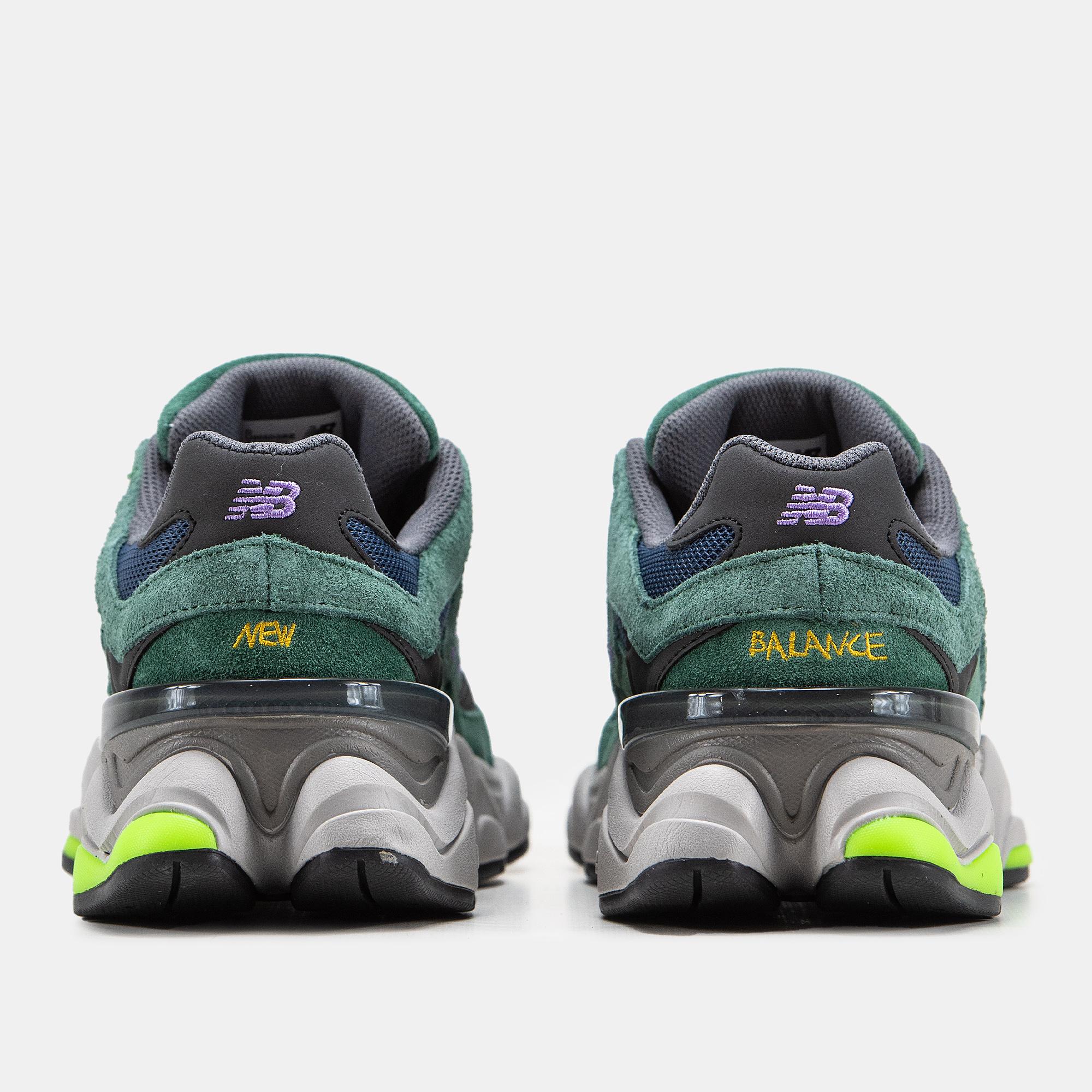 New Balance 9060 Green Purple Navy - изображение 4