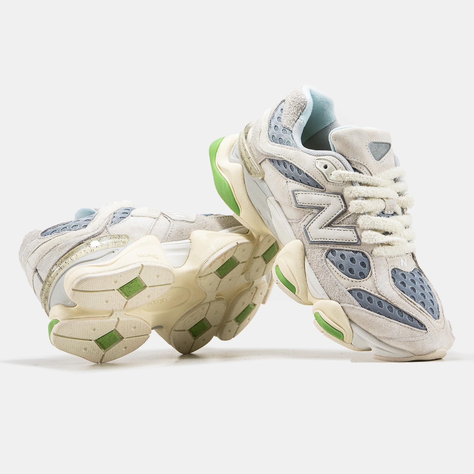 New Balance 9060 Bricks & Wood Cream Mint - изображение 6