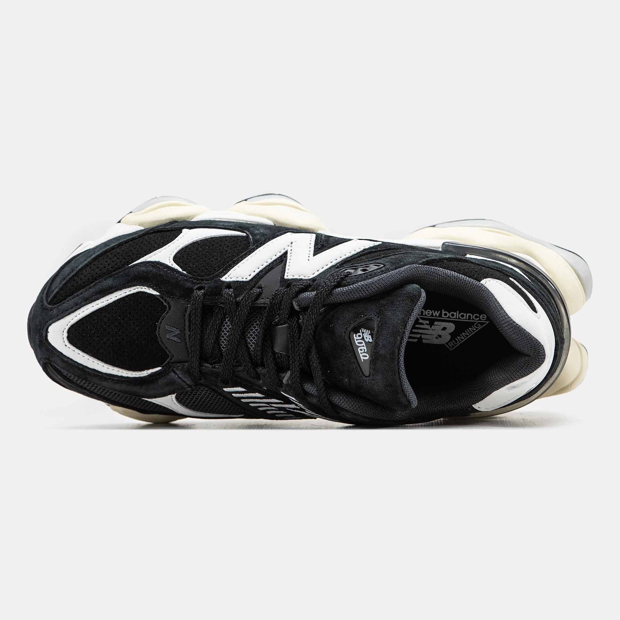 New Balance 9060 Black White Cream - изображение 3